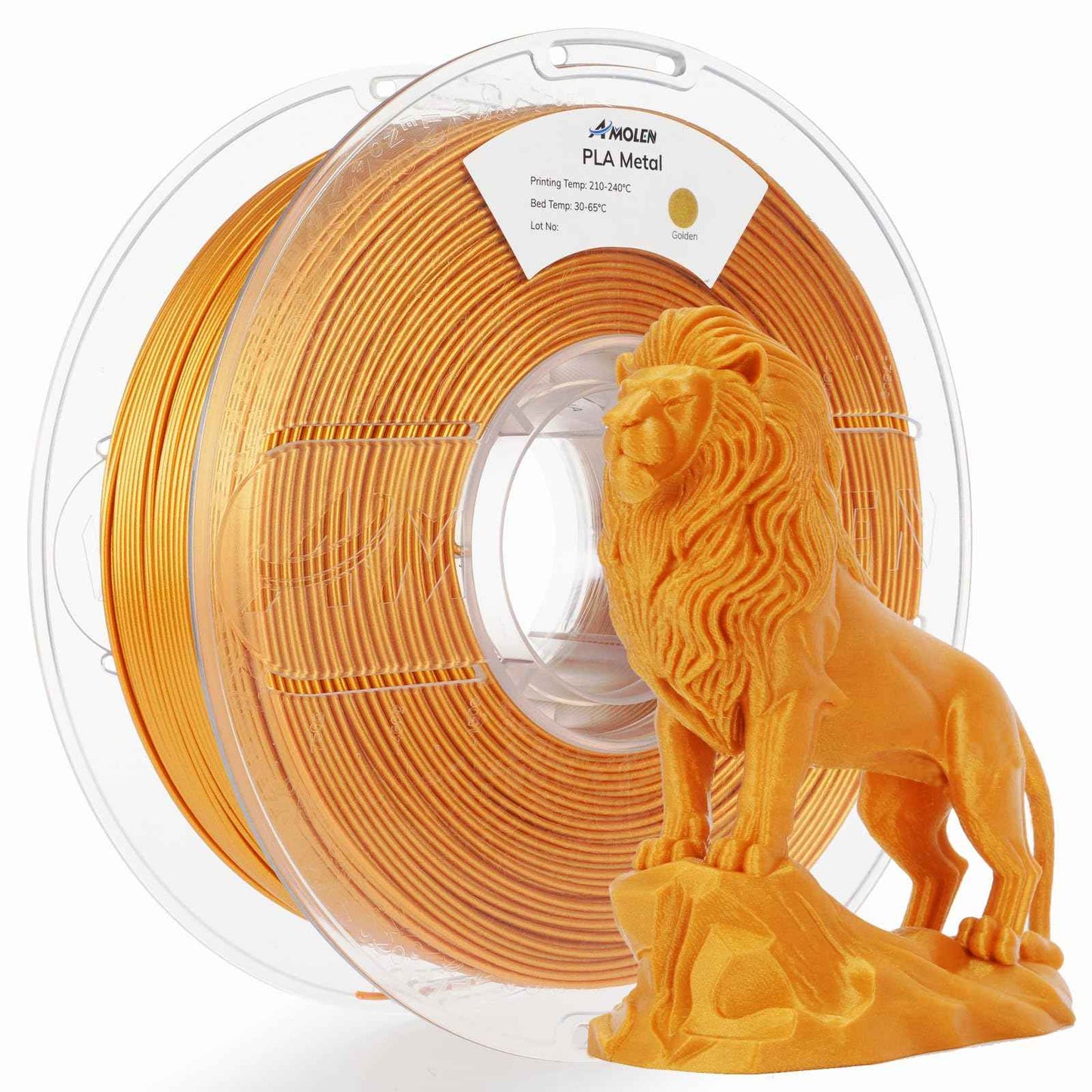 AMOLEN Glow in The Dark PLA Filament, 1.75mm PLA 3D Printer Filament