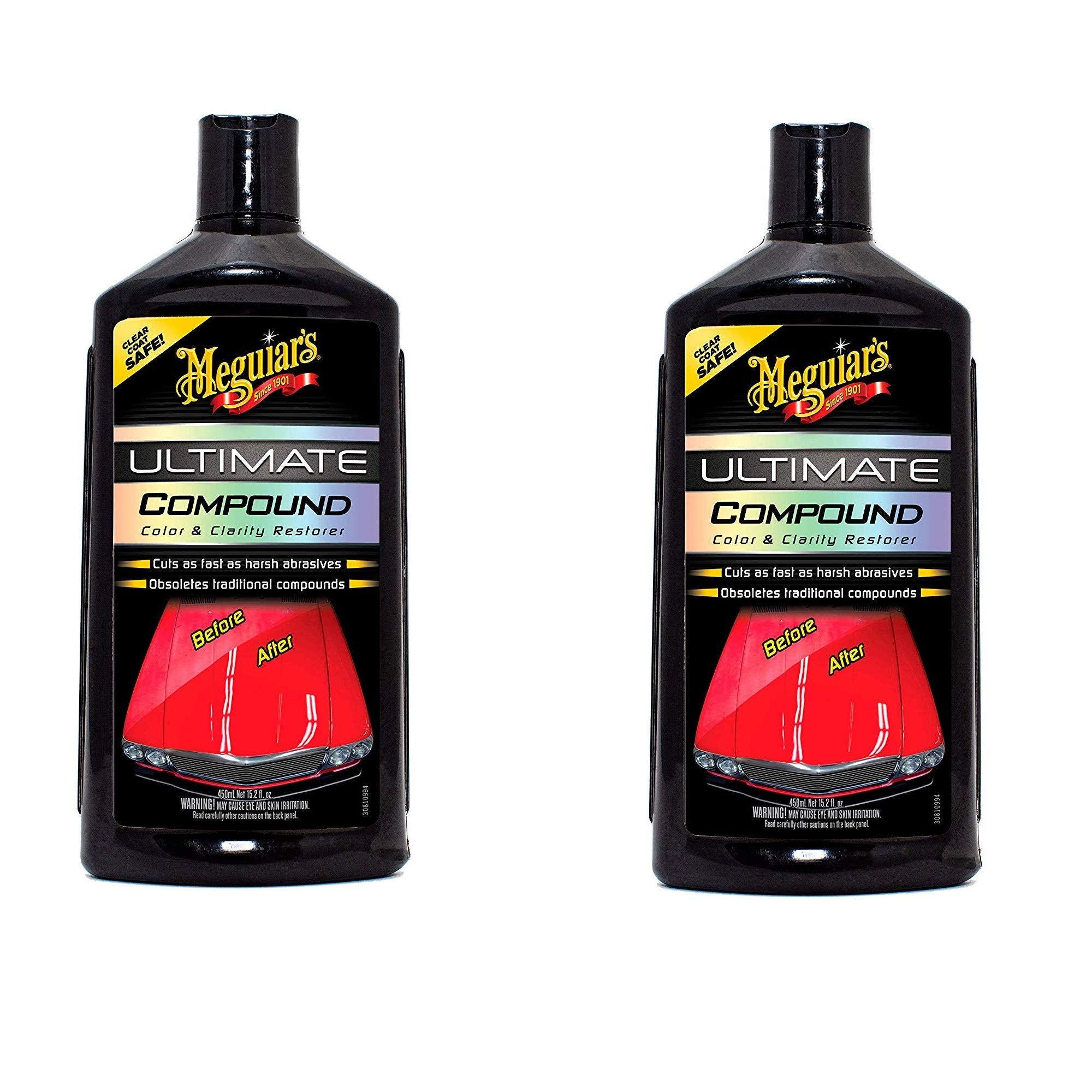 Meguiar's G17216 Ultimate Compound - 15.2 oz. - 2 Pack