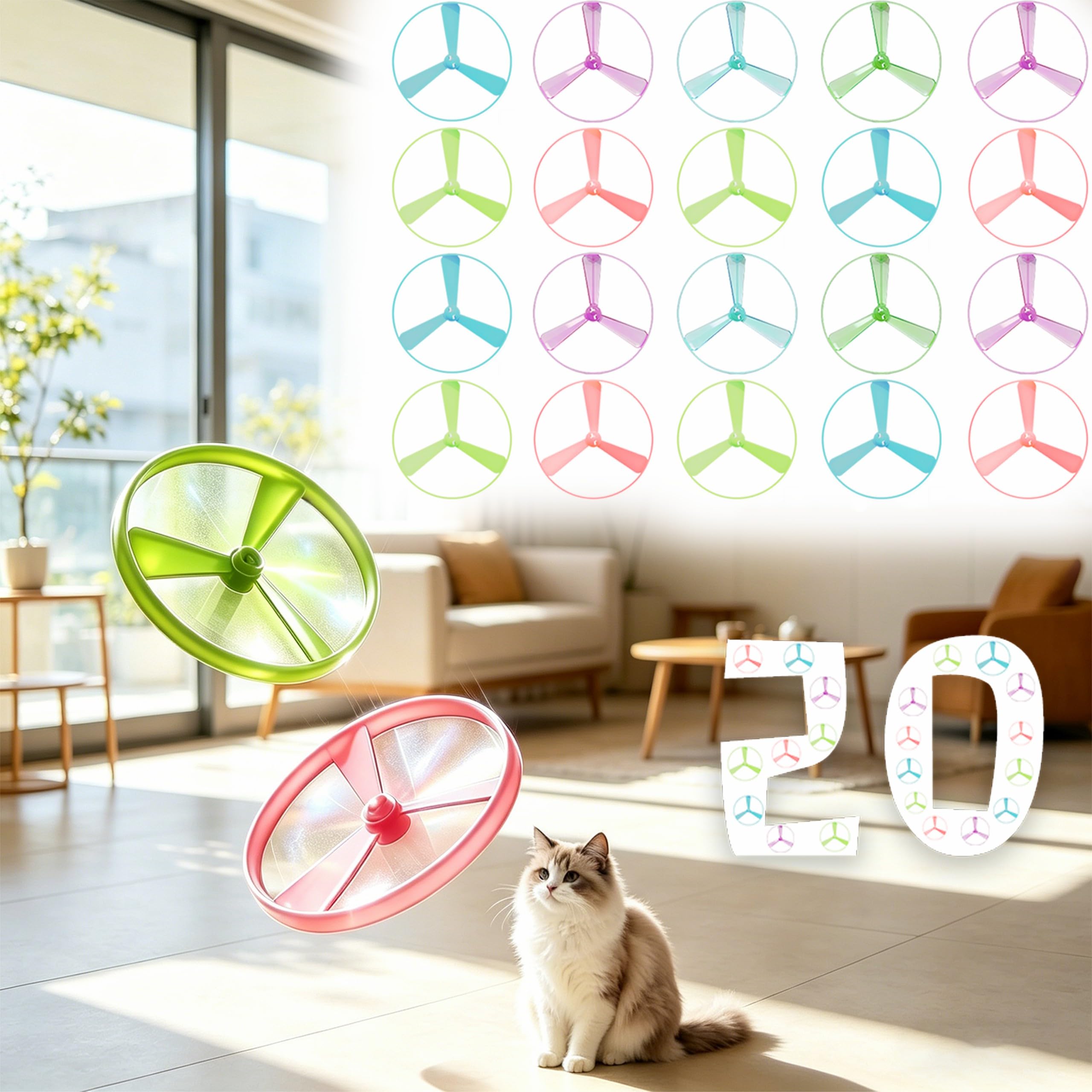 PDVMWPJ Cat Fetch Toy