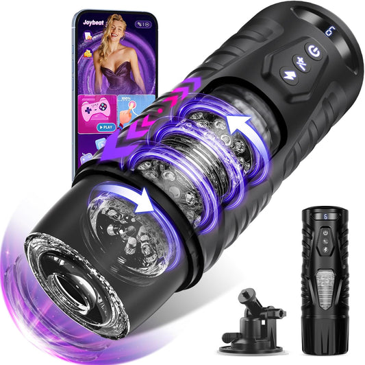 EINSEO AI Sync Male Masturbator 7 Thrusting Rotating Modes