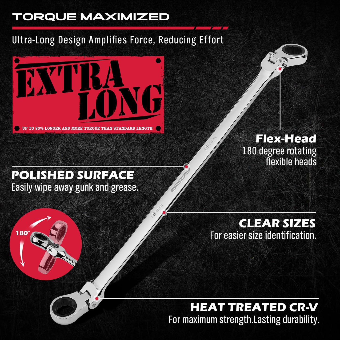SEDY SAE & Metric Combination Wrenches