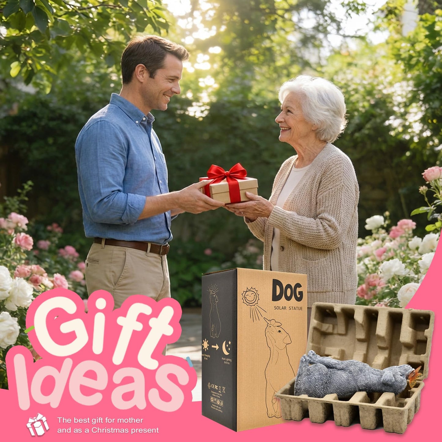 Goodeco Garden Decor Outdoor Statue Gifts