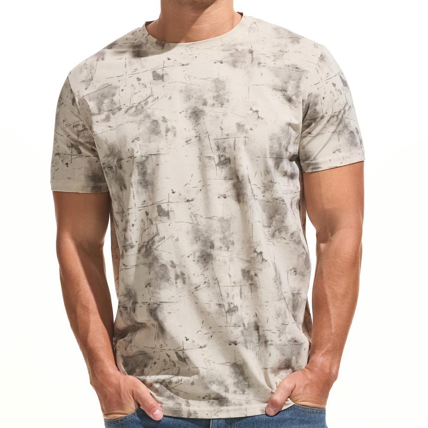 KLIEGOU Mens Hipster Hiphop Tees - Fashion Print T-Shirts
