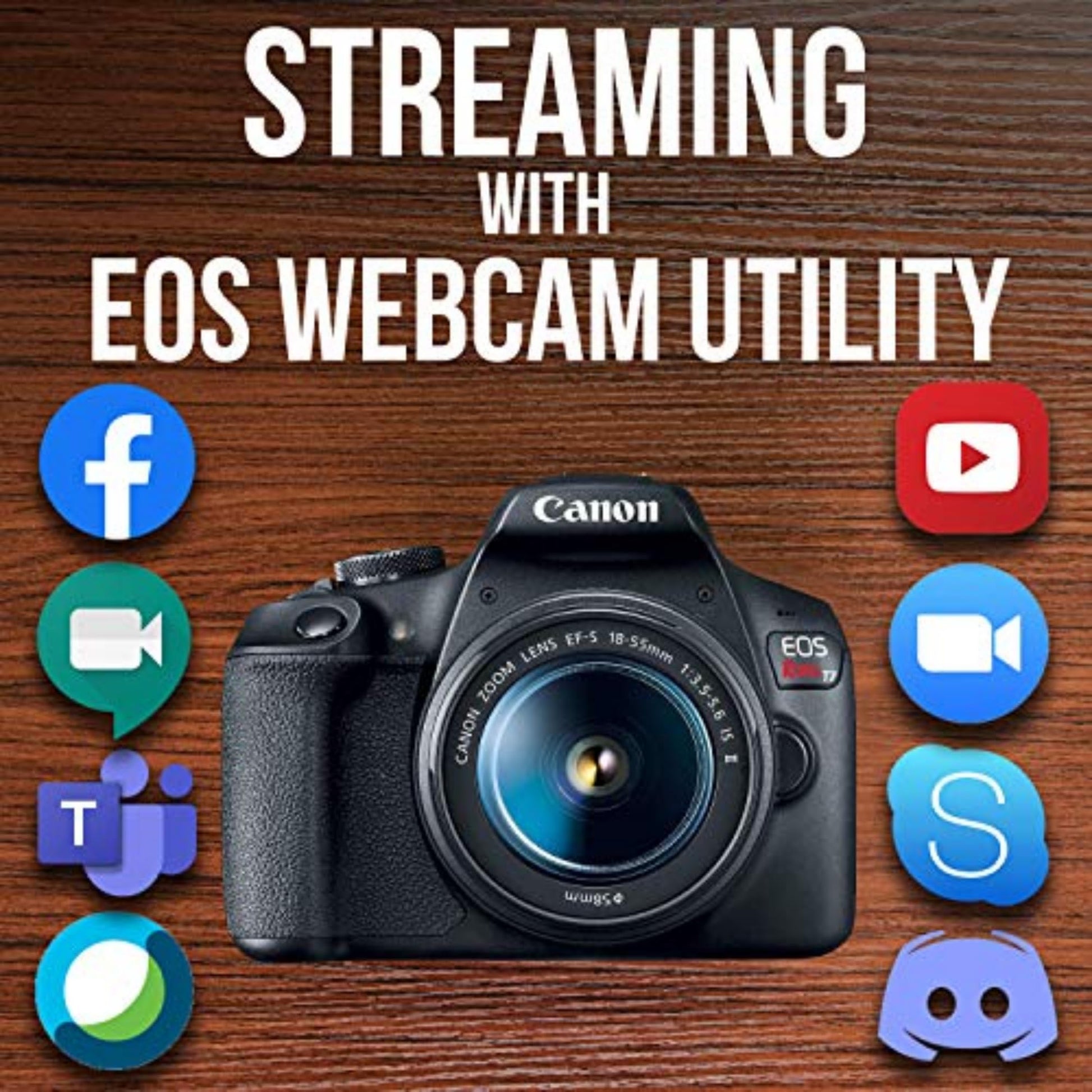 Canon EOS Rebel T7 DSLR Camera