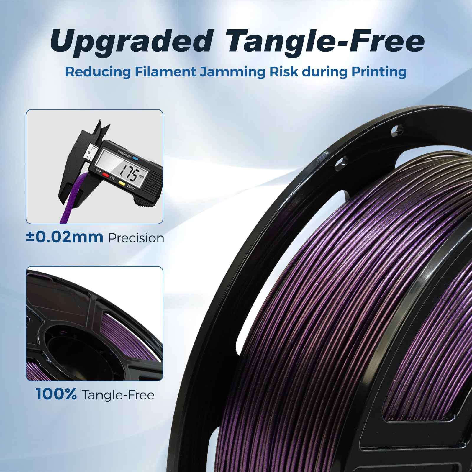 FLASHFORGE PLA Filament for 3D Printer and 1kg/0.5kg Spool for Creator, AD Series, Dreamer and Finder Series