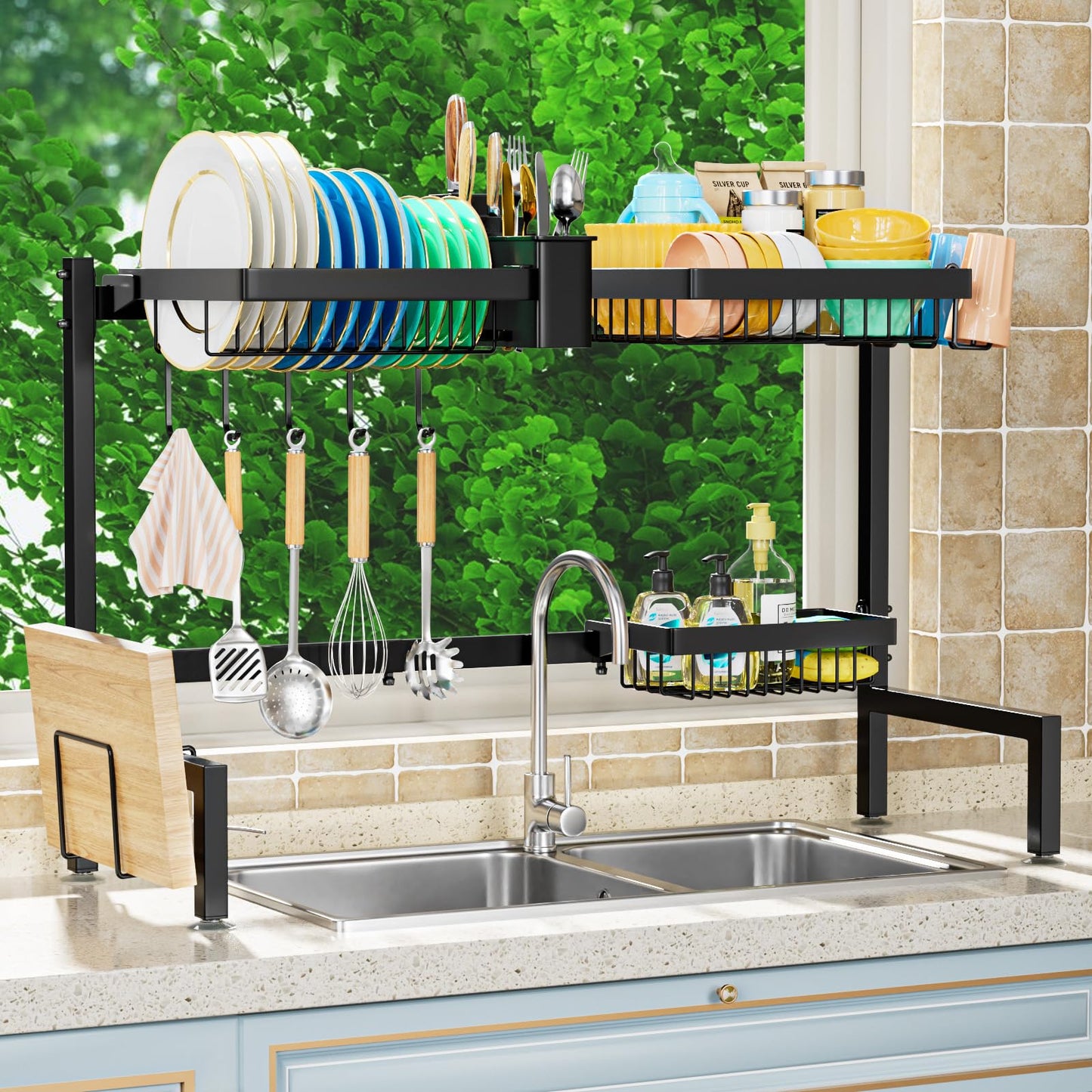 YKLSLH Over Sink Dish Drying Rack
