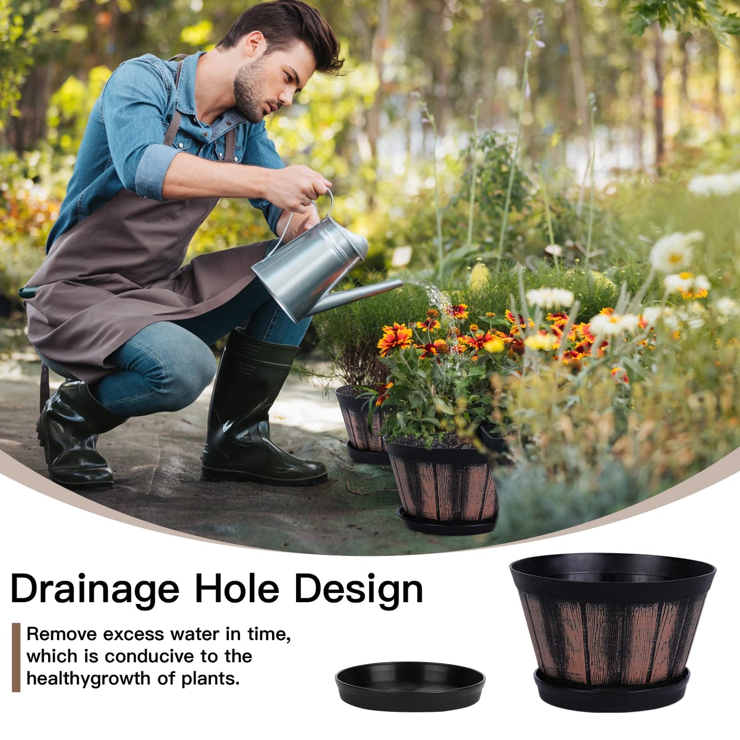 Quarut Plant Pots Set