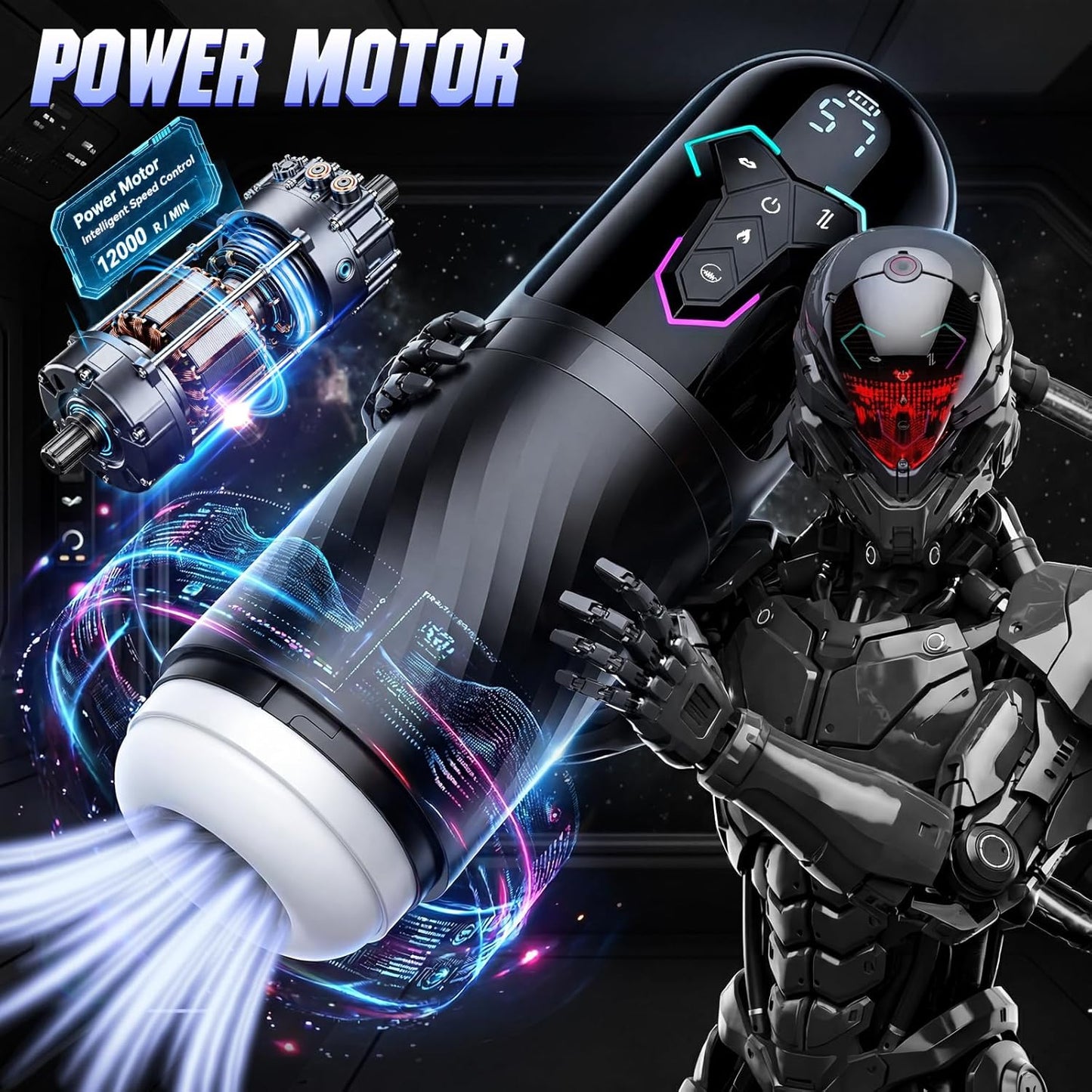 Sky Power HMB03-002 Male Masturbator Heating App Control Device