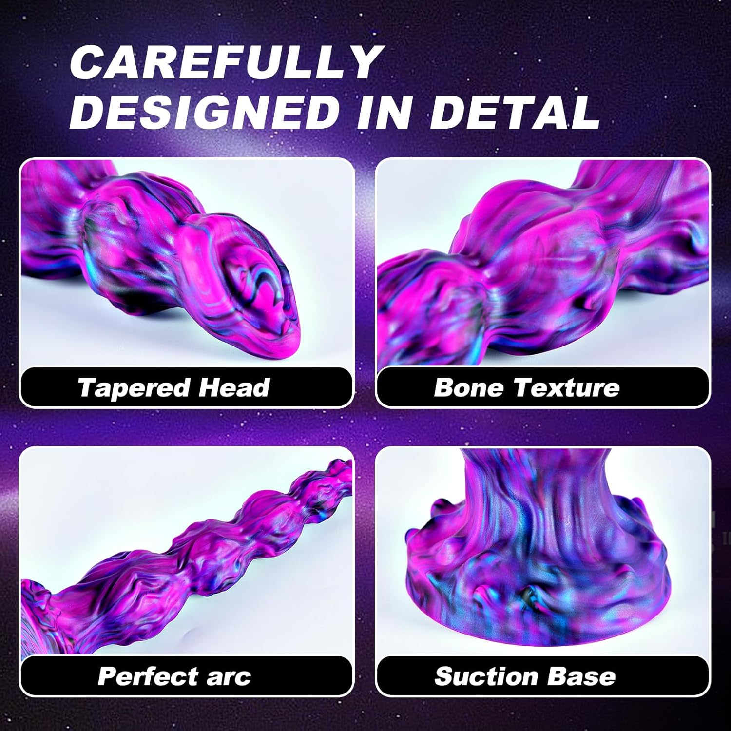 Hainuo Fantasy Monster Dog Knot Dildo with Suction Cup
