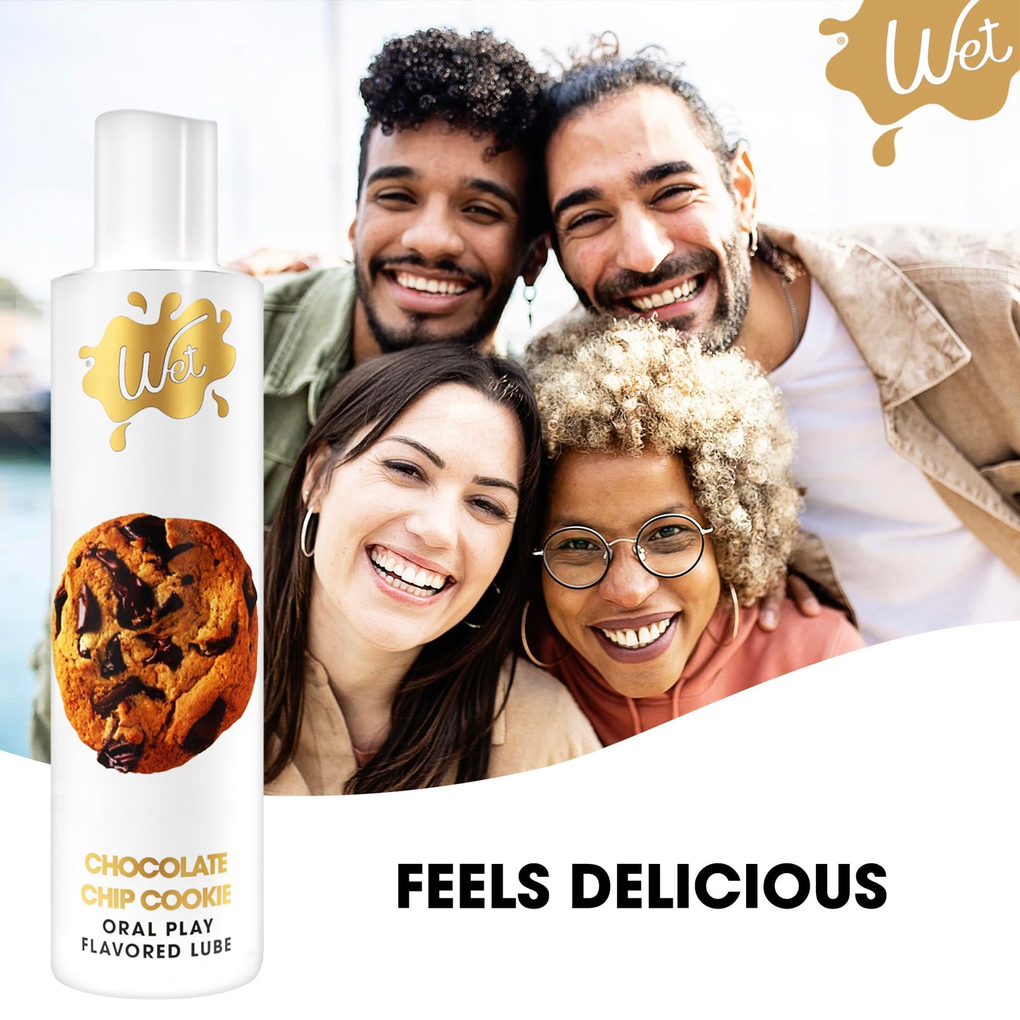Wet Water-Based Flavored Lube for Men, Women & Couples