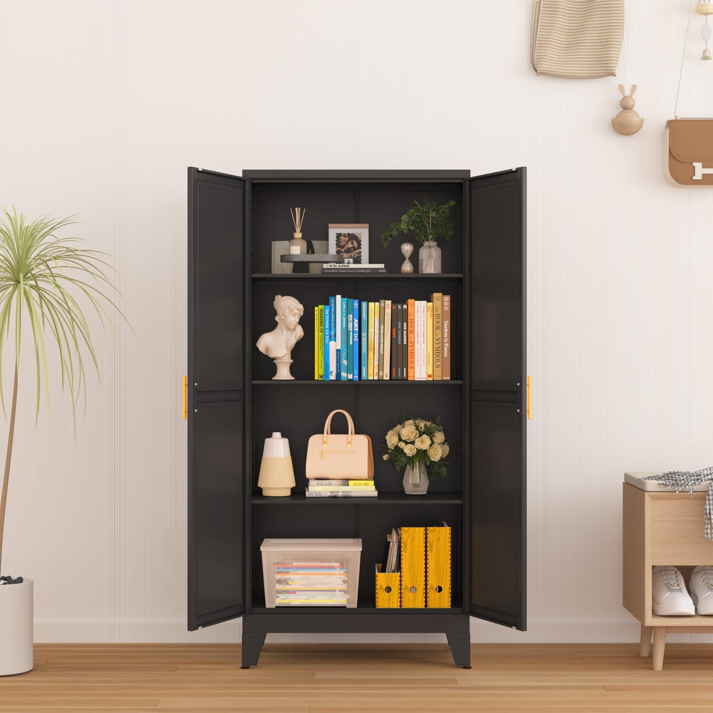 GAIOUS 2 Door Pantry Cabinet