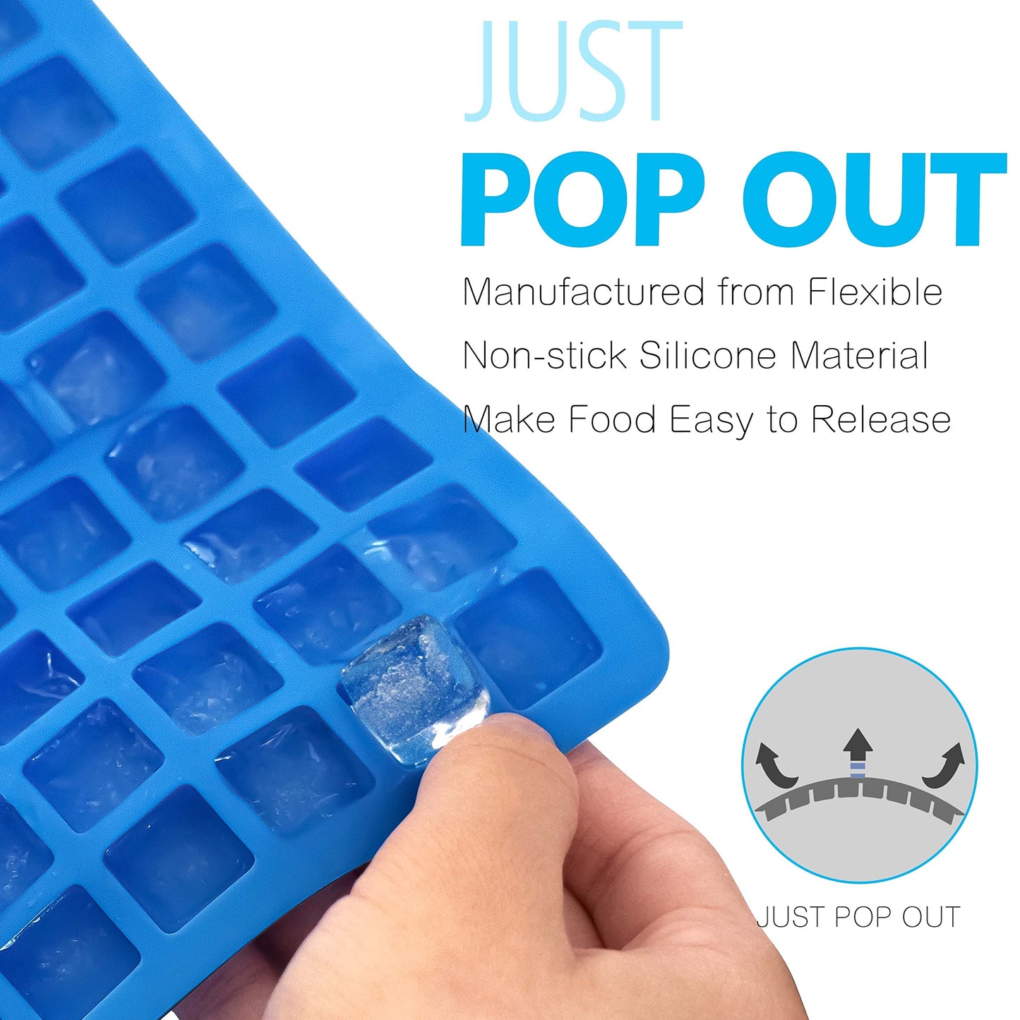 Anaeat silicone candy mold set