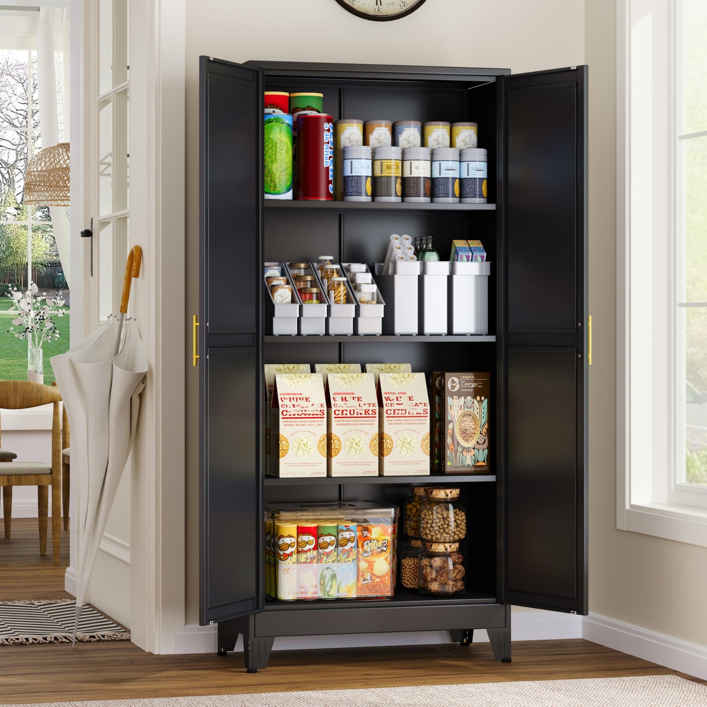GAIOUS 2 Door Pantry Cabinet