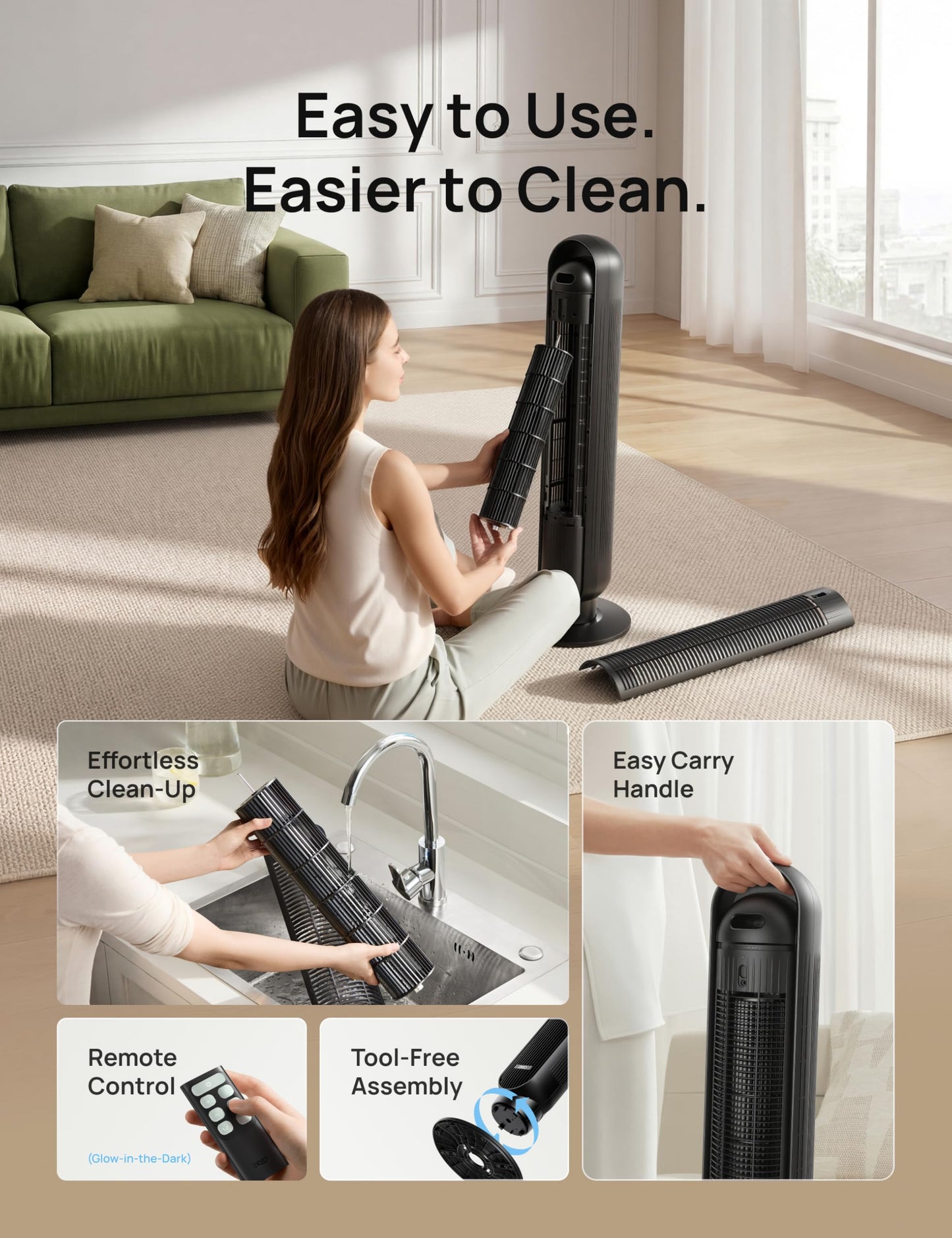 DREO Tower Fan