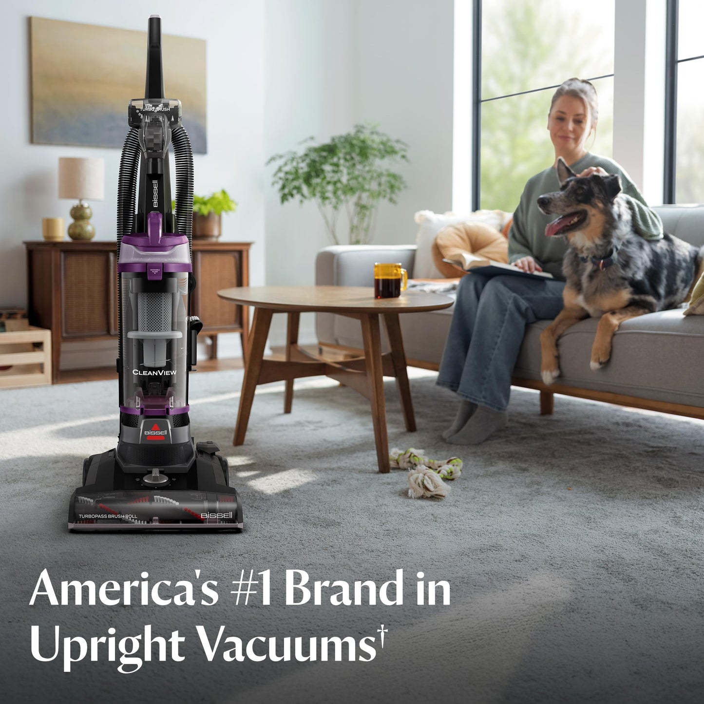 Bissell CleanView Compact Turbo Upright Vacuum