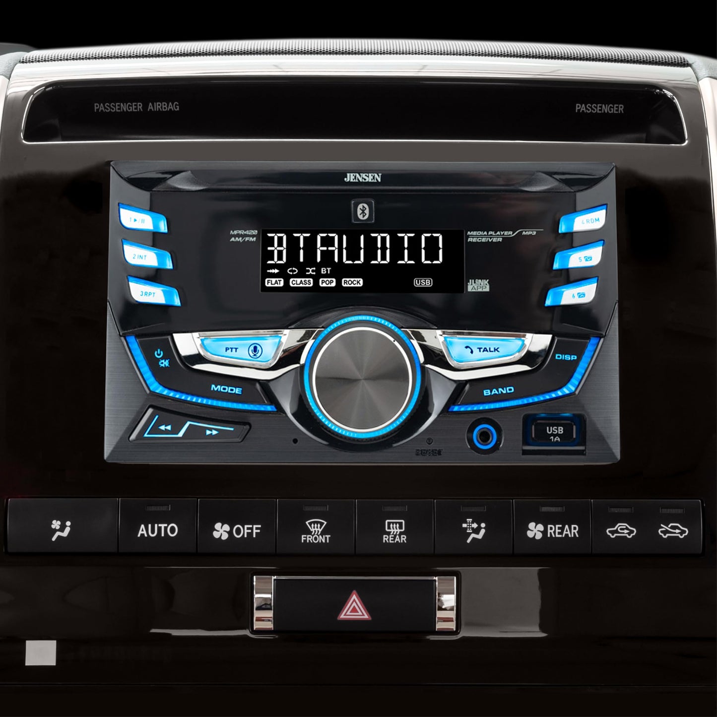 Jensen DIN Car Stereo Radio