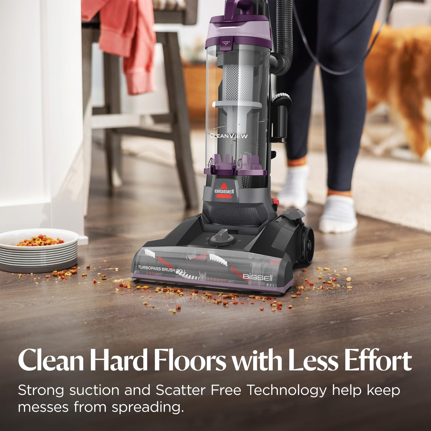 Bissell CleanView Compact Turbo Upright Vacuum