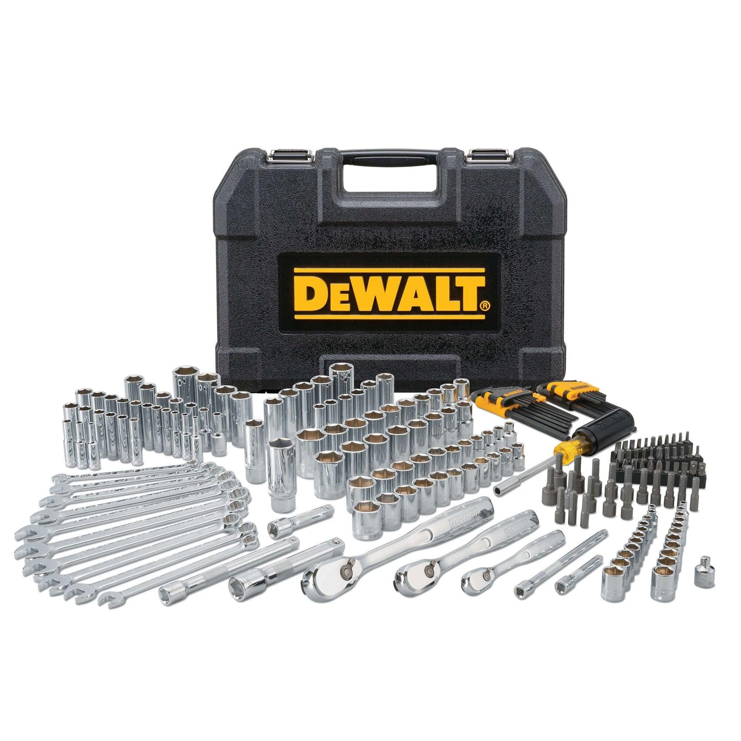 DEWALT Mechanics Tool Set, 84-Piece.