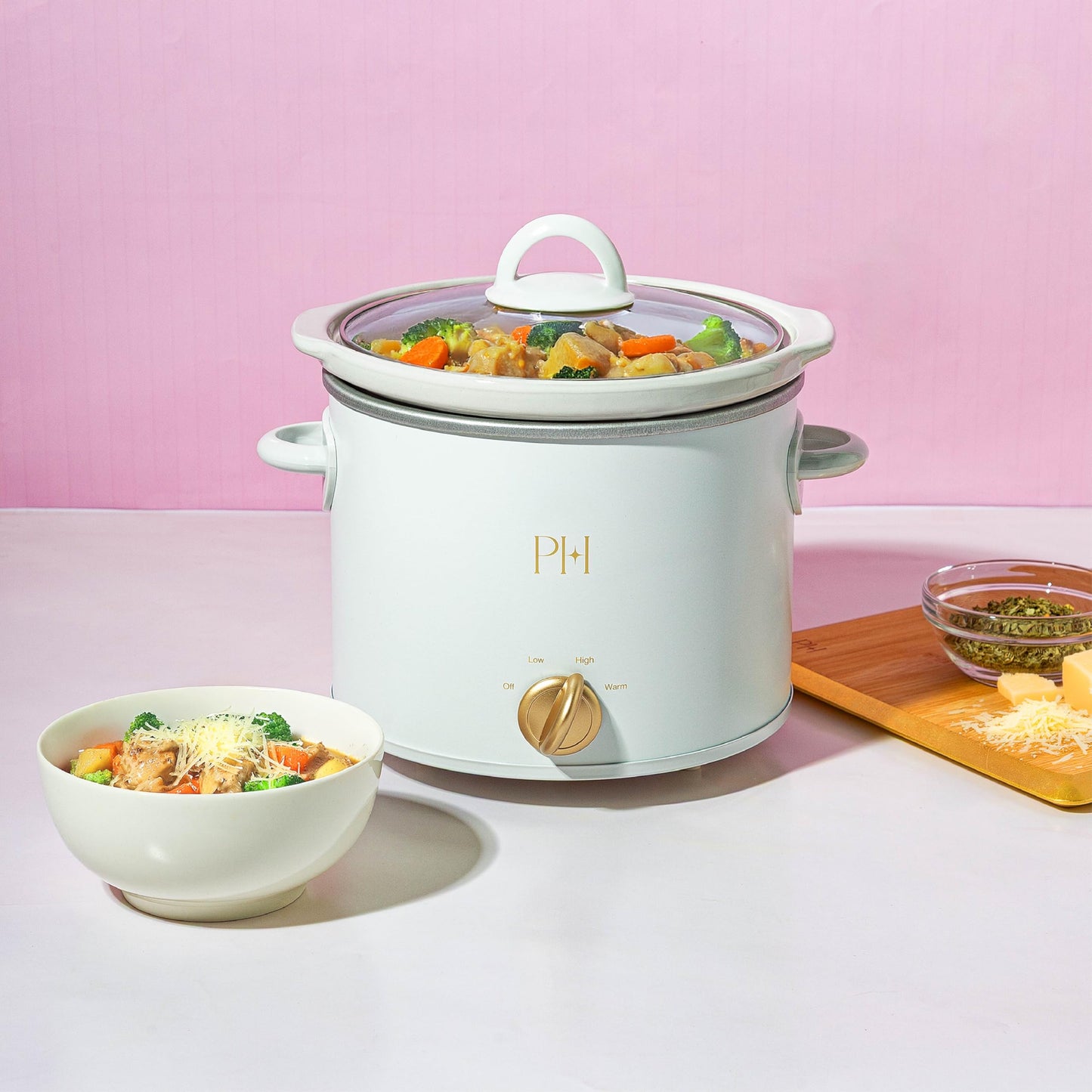 Paris Hilton 6-Quart Manual Slow Cooker
