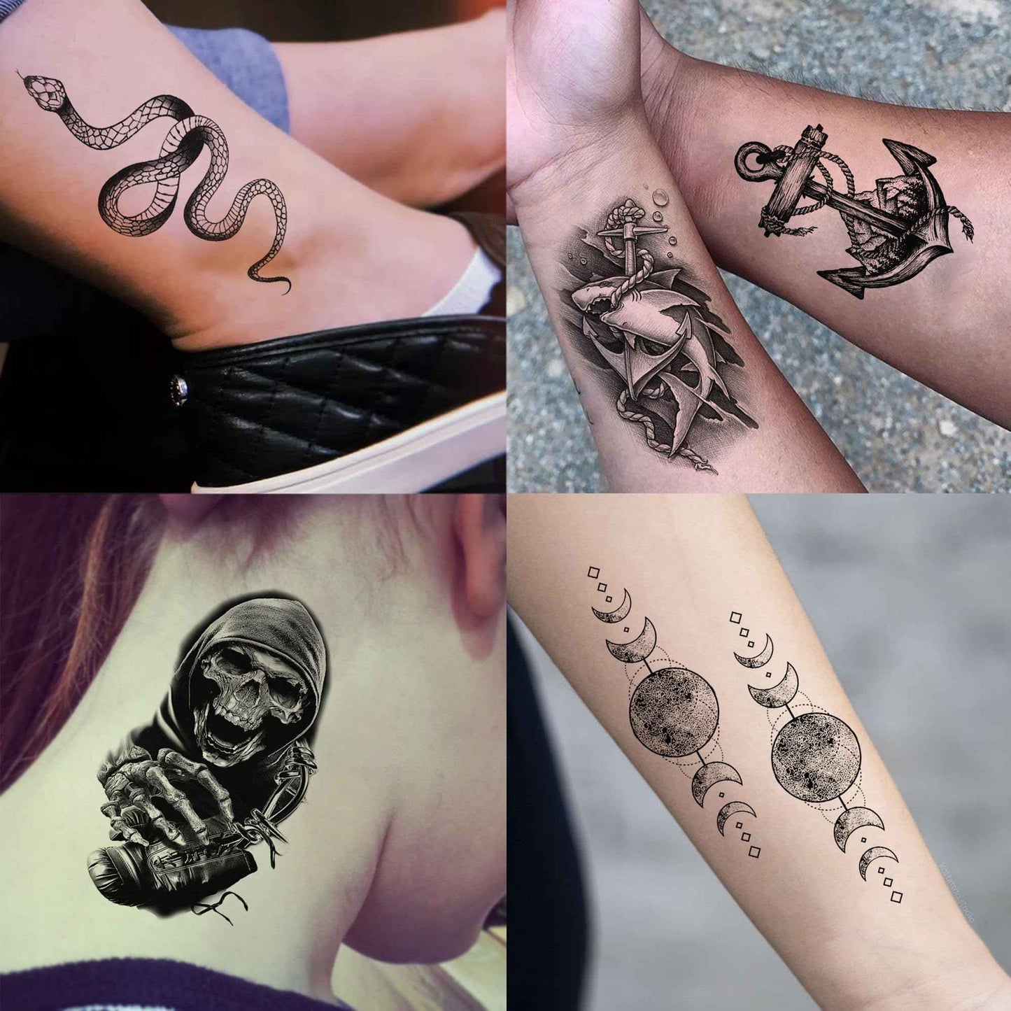 SHELYEXIEN All Temporary Tattoos
