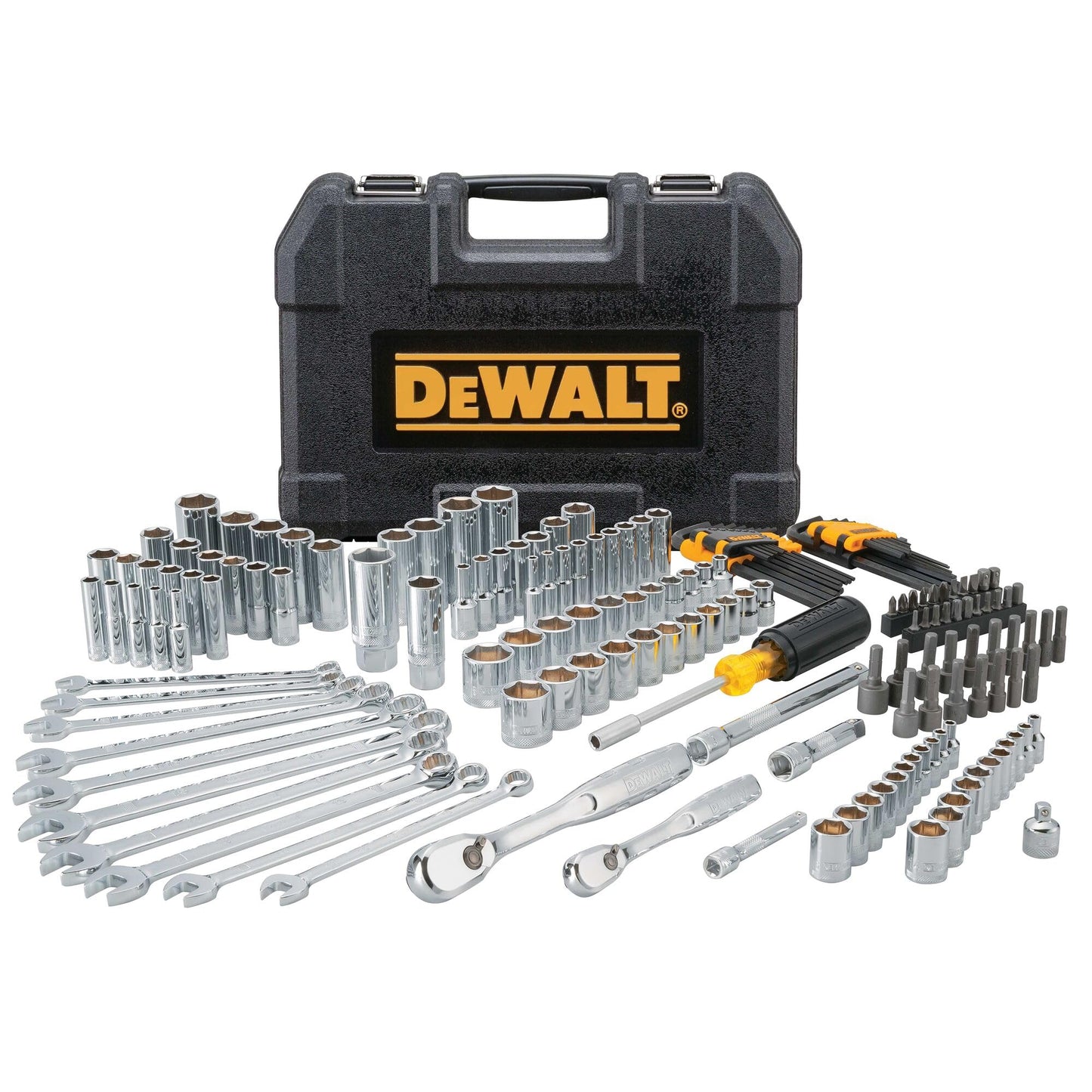 DEWALT Mechanics Tool Set, 84-Piece.