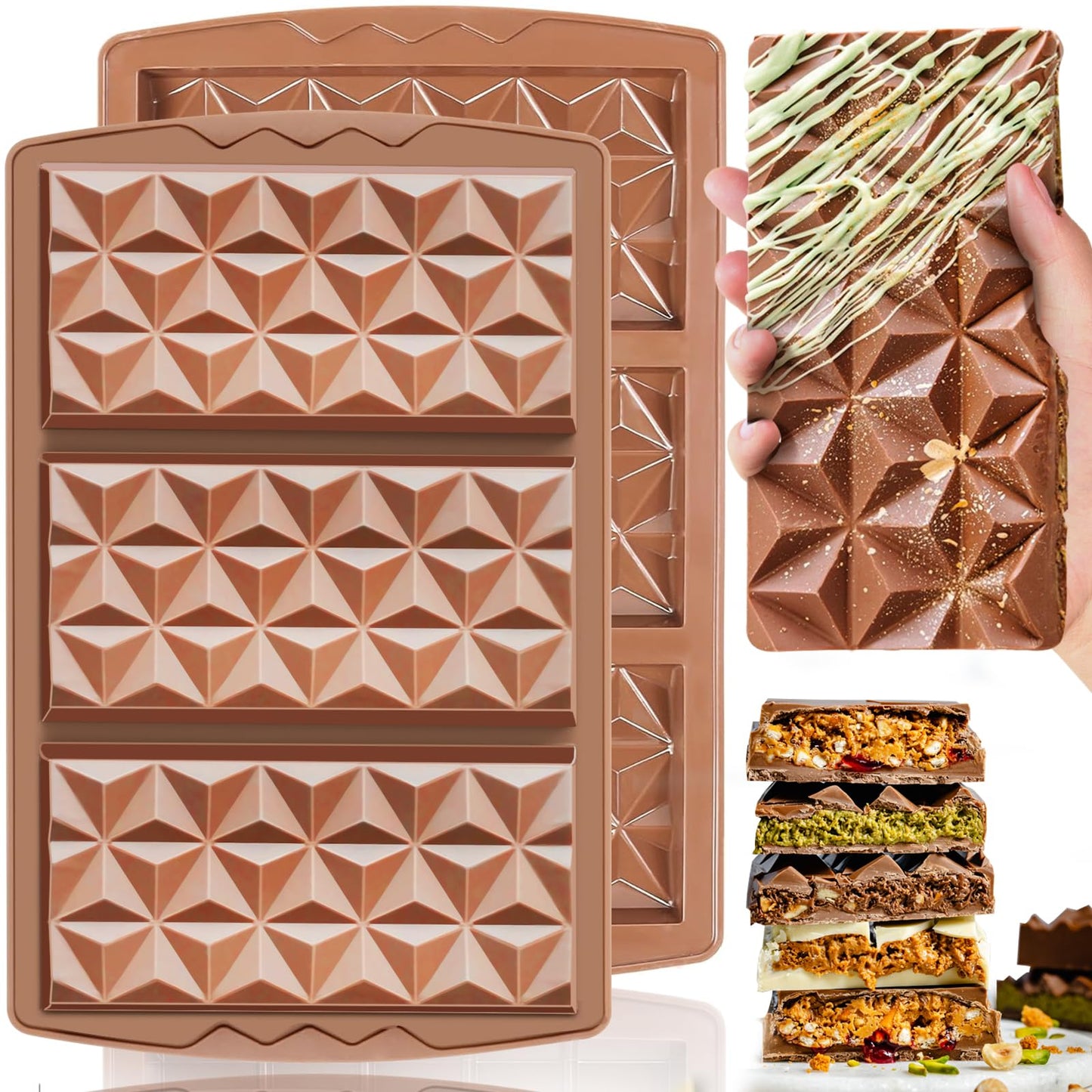 HKNMTT silicone candy molds