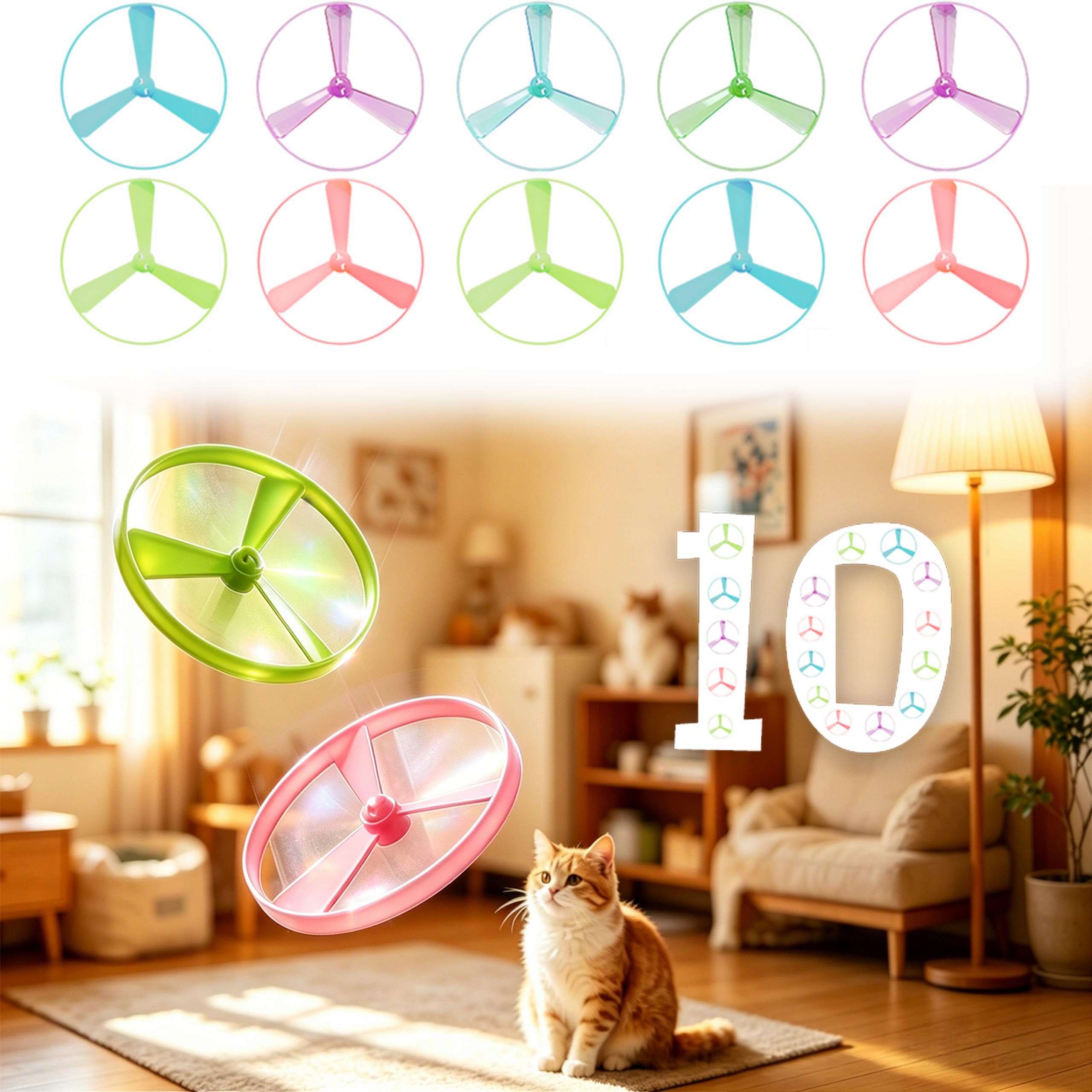 PDVMWPJ Cat Fetch Toy