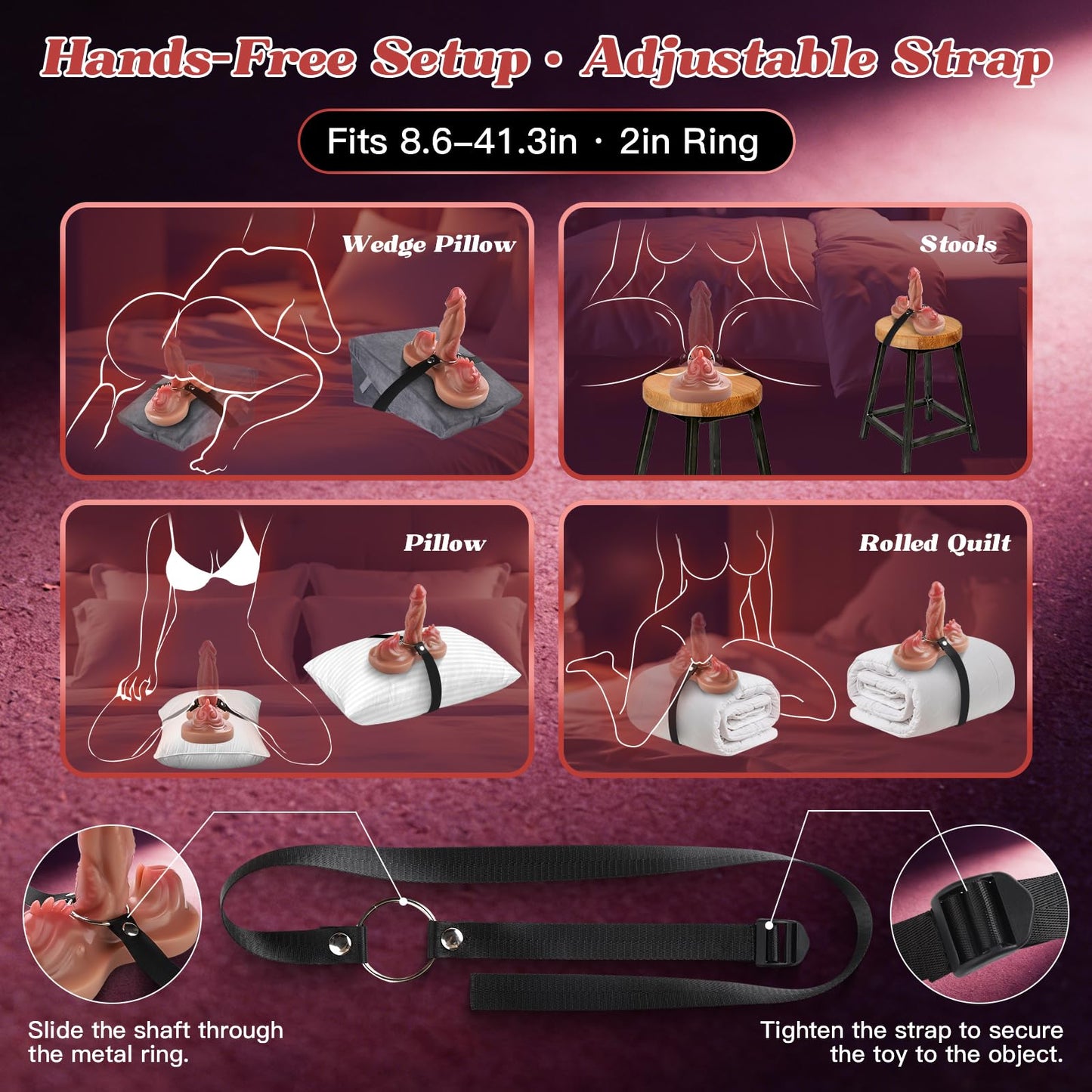 Sex Toys Thrusting Dildo Vibrator - Adult Toys for Women,Realistic Dildo Thrusting & Vibrating & Heating,Sit and Ride Thrusting Dildo Vibrator Strap on,Romote Control Adult Sex Toy for Women Couples
