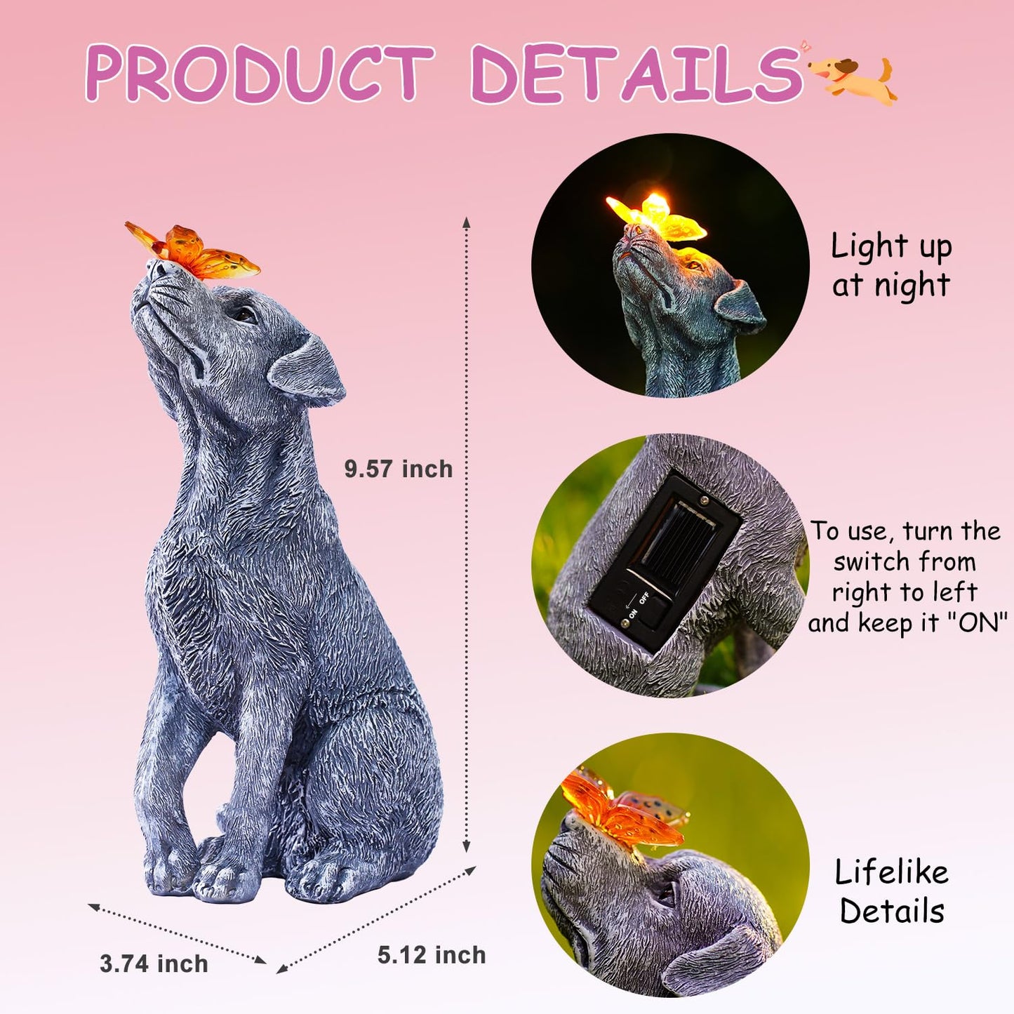 Goodeco Garden Decor Outdoor Statue Gifts
