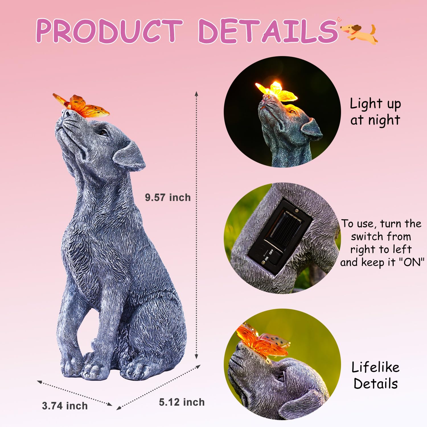 Goodeco Garden Decor Outdoor Statue Gifts