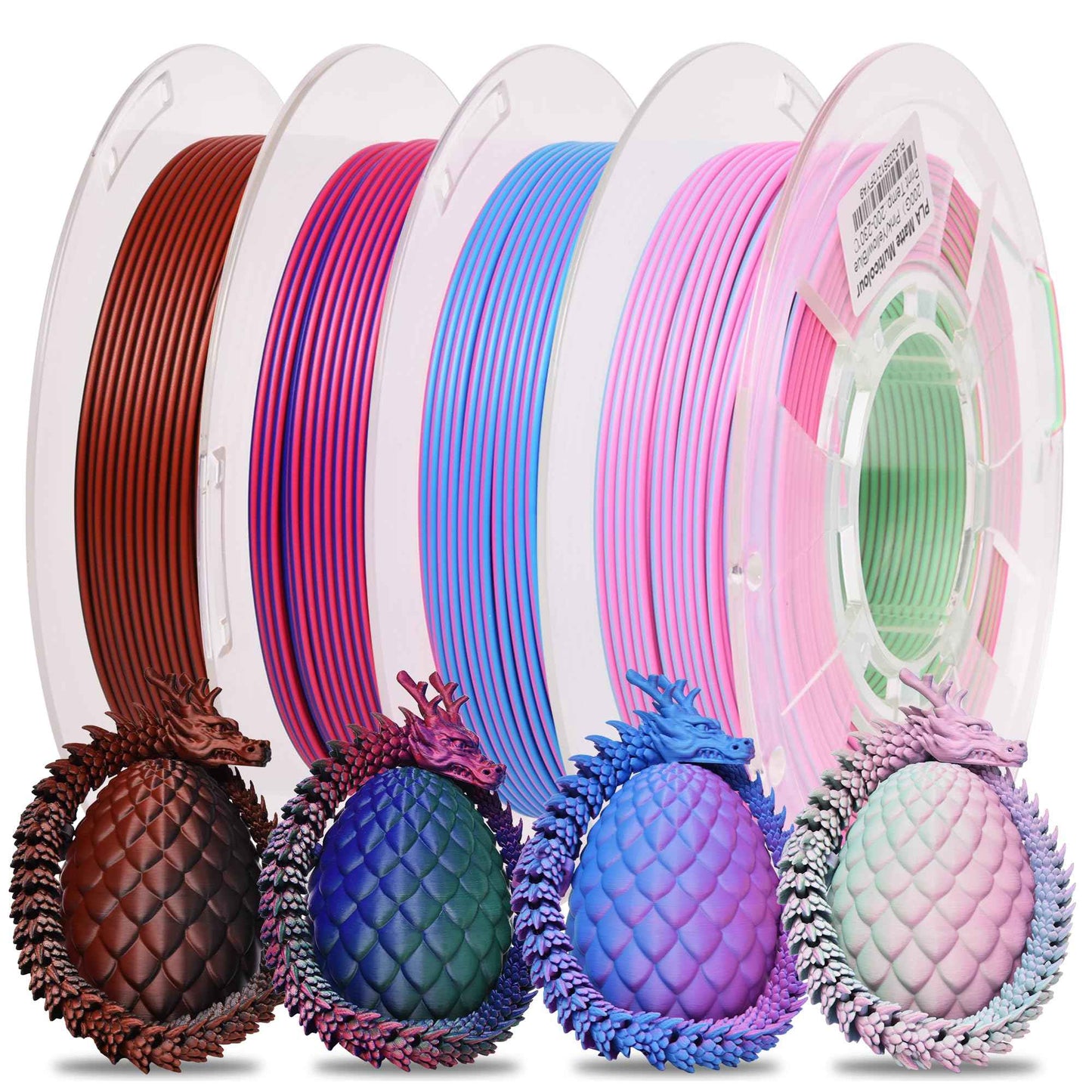RAMBERY 4 Pack 3D Printer Filament