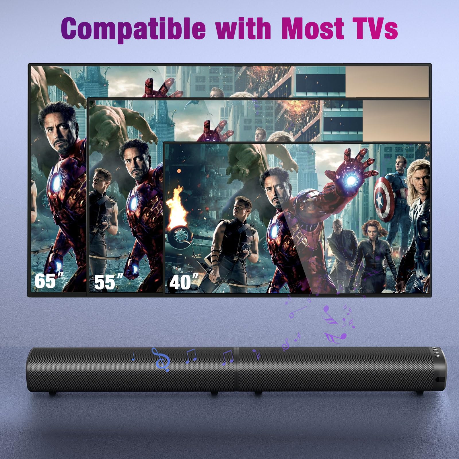 Puriom Soundbar for TV