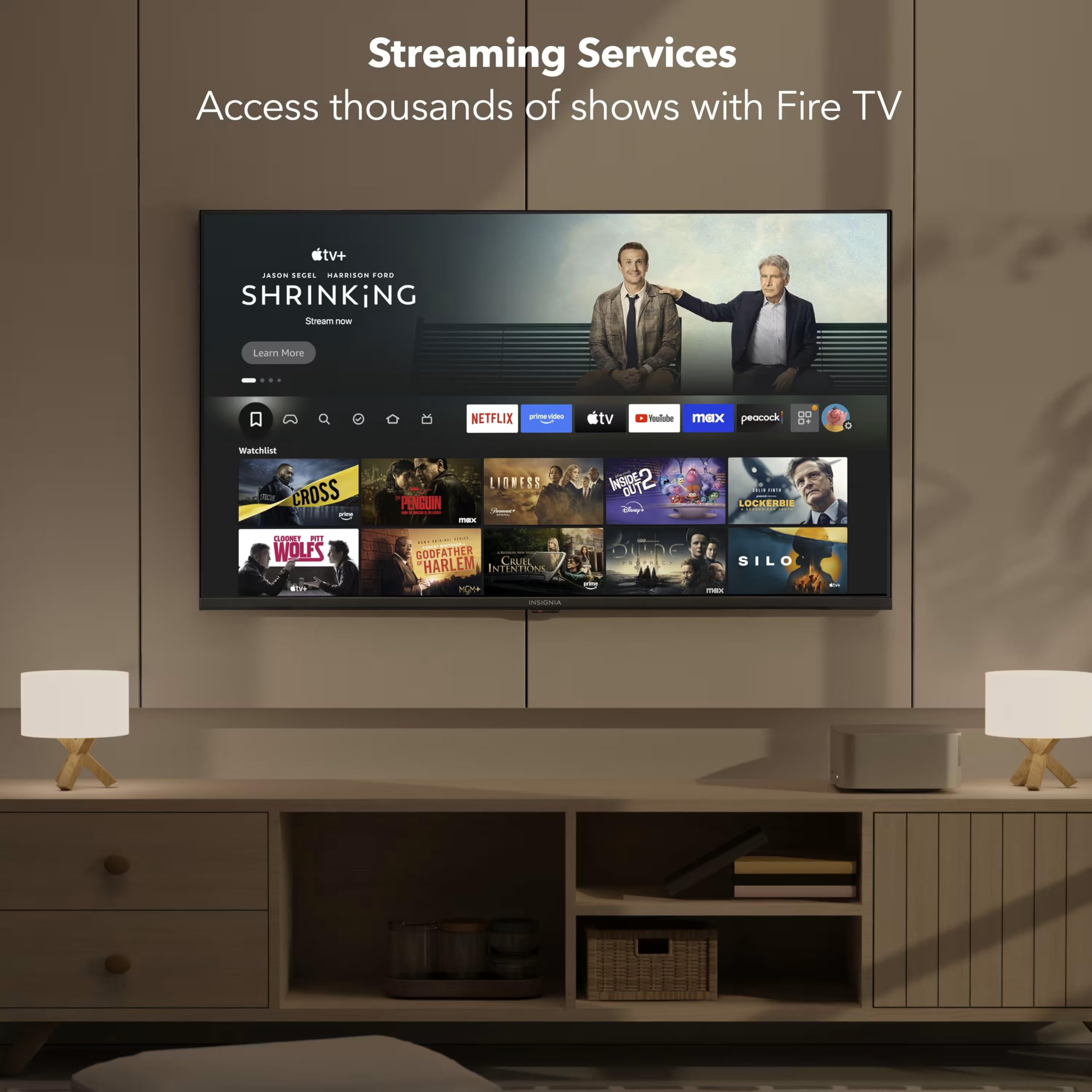INSIGNIA Class F50 Series LED 4K UHD Smart Fire TV with Alexa Voice Remote