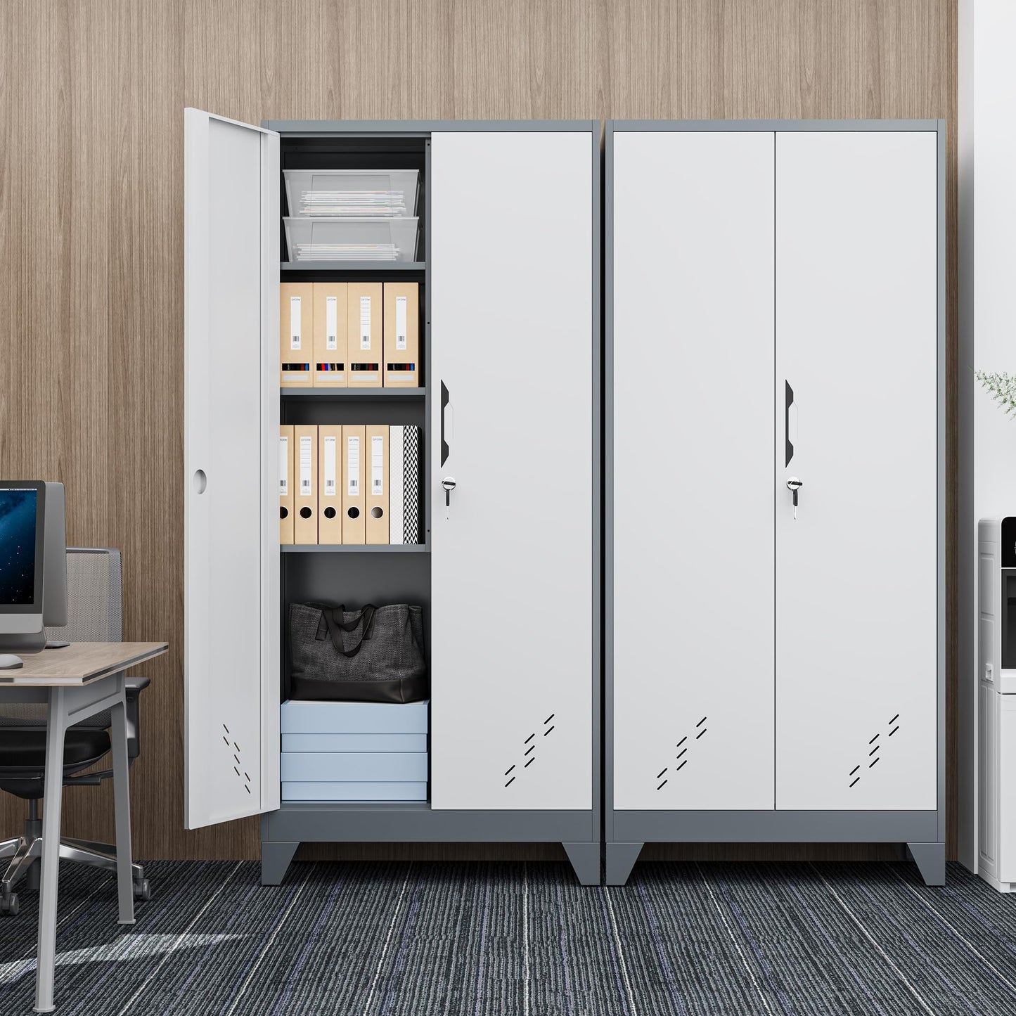 LyAosdFu Metal Storage Cabinet