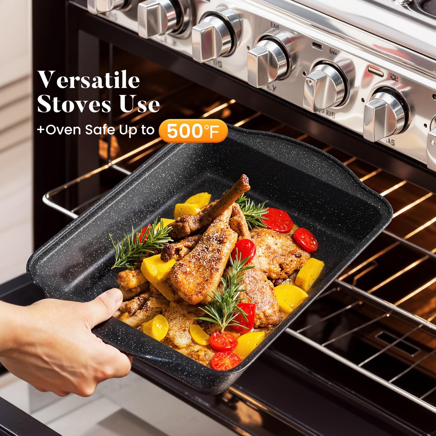 Kitchen Academy Induction Cookware Set…