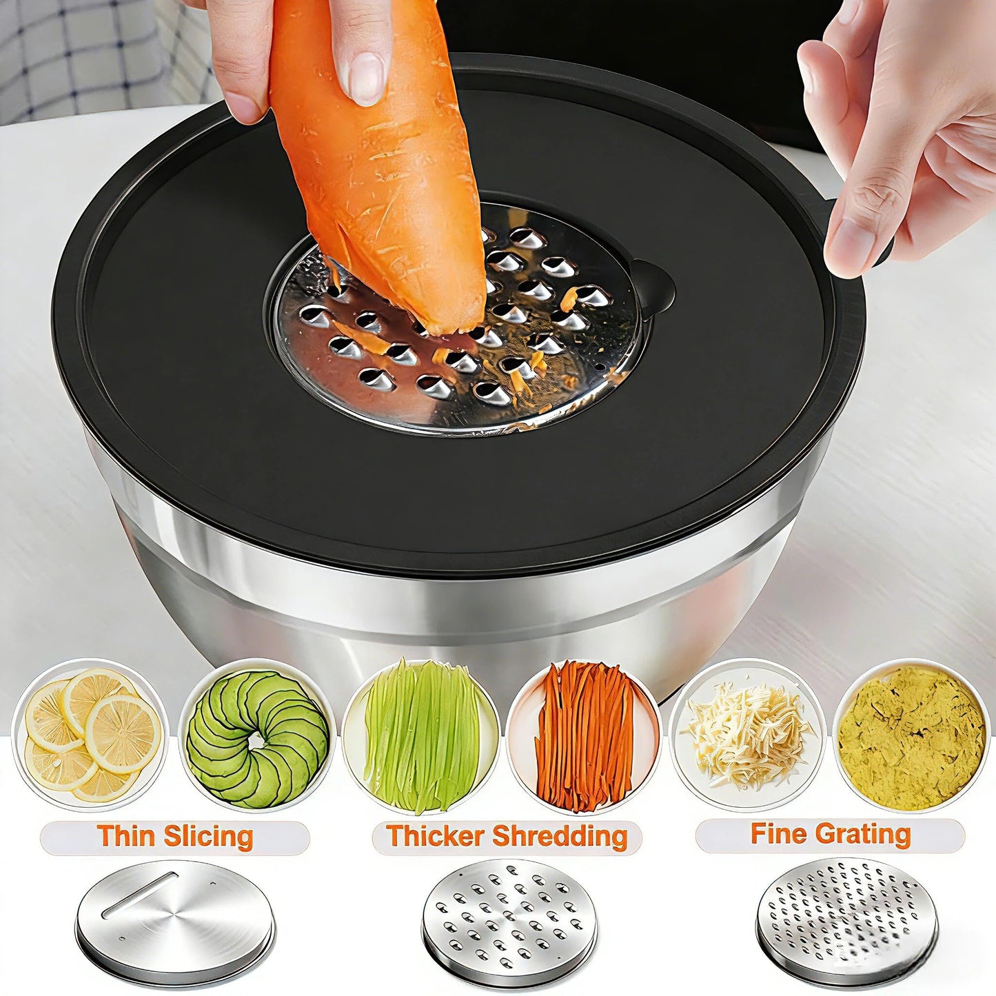 Umite Chef Mixing Bowls with Airtight Lids