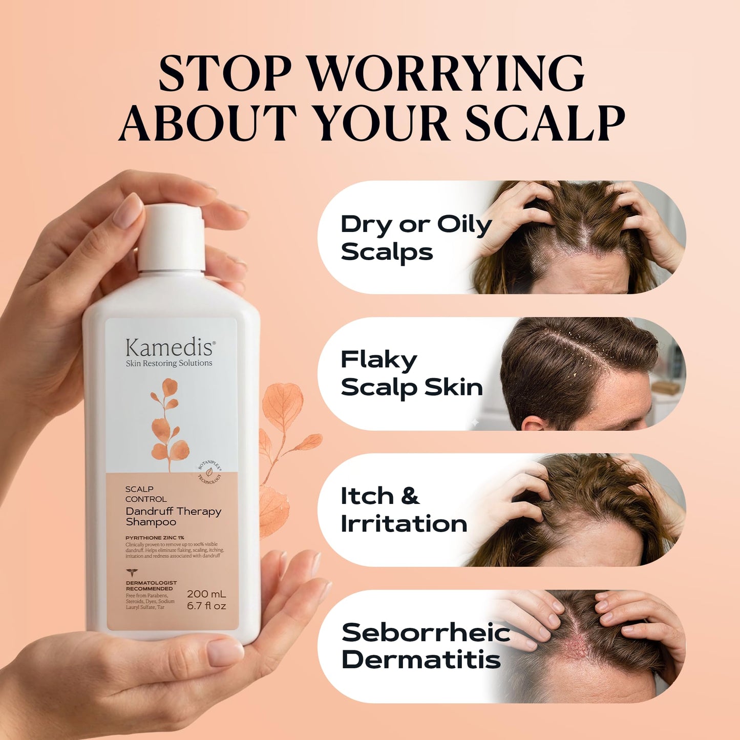 KAMEDIS Anti-Dandruff Therapy Shampoo