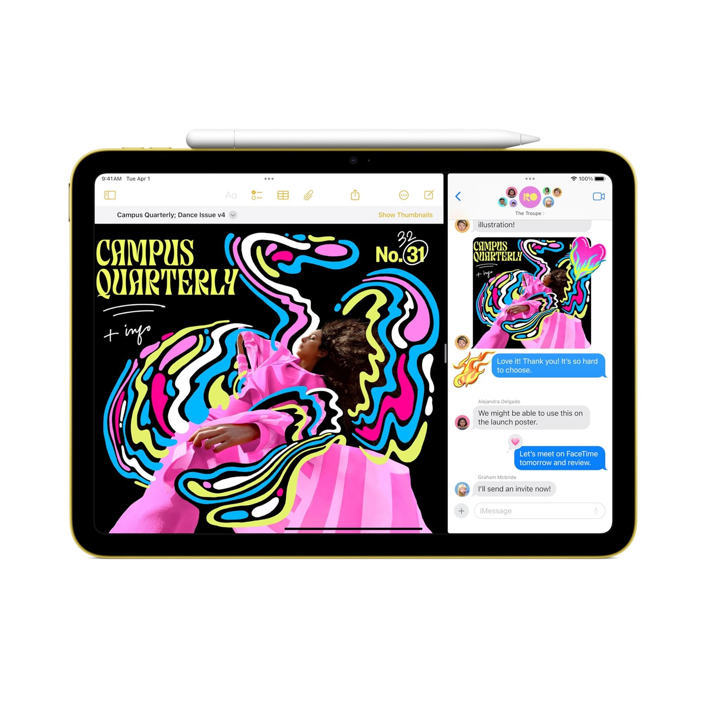 Apple iPad 11-inch: A16 chip, 11-inch Model, Liquid Retina Display Wi-Fi 6 + 5G Cellular All-Day Battery Life