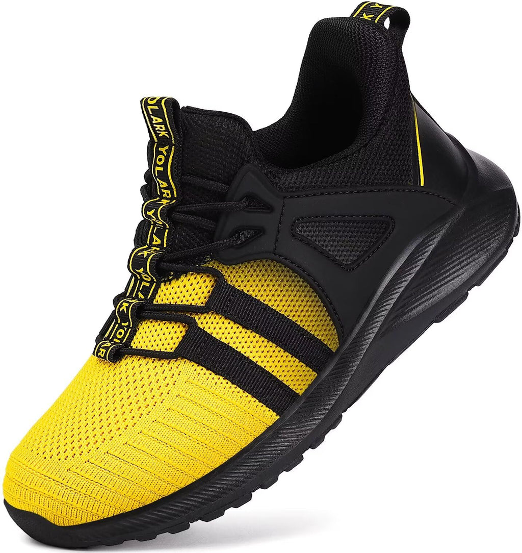 YOLARK Boys Girls Sneakers for Kids Non-Slip Tennis Shoes Fashion Lightweight Breathable Running Sport Athletic