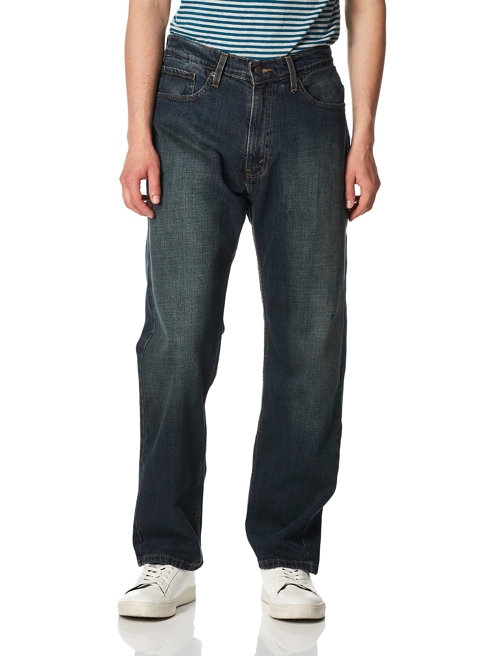 Levi Strauss Signature Gold Men's Relaxed Fit Flex Jean Pants