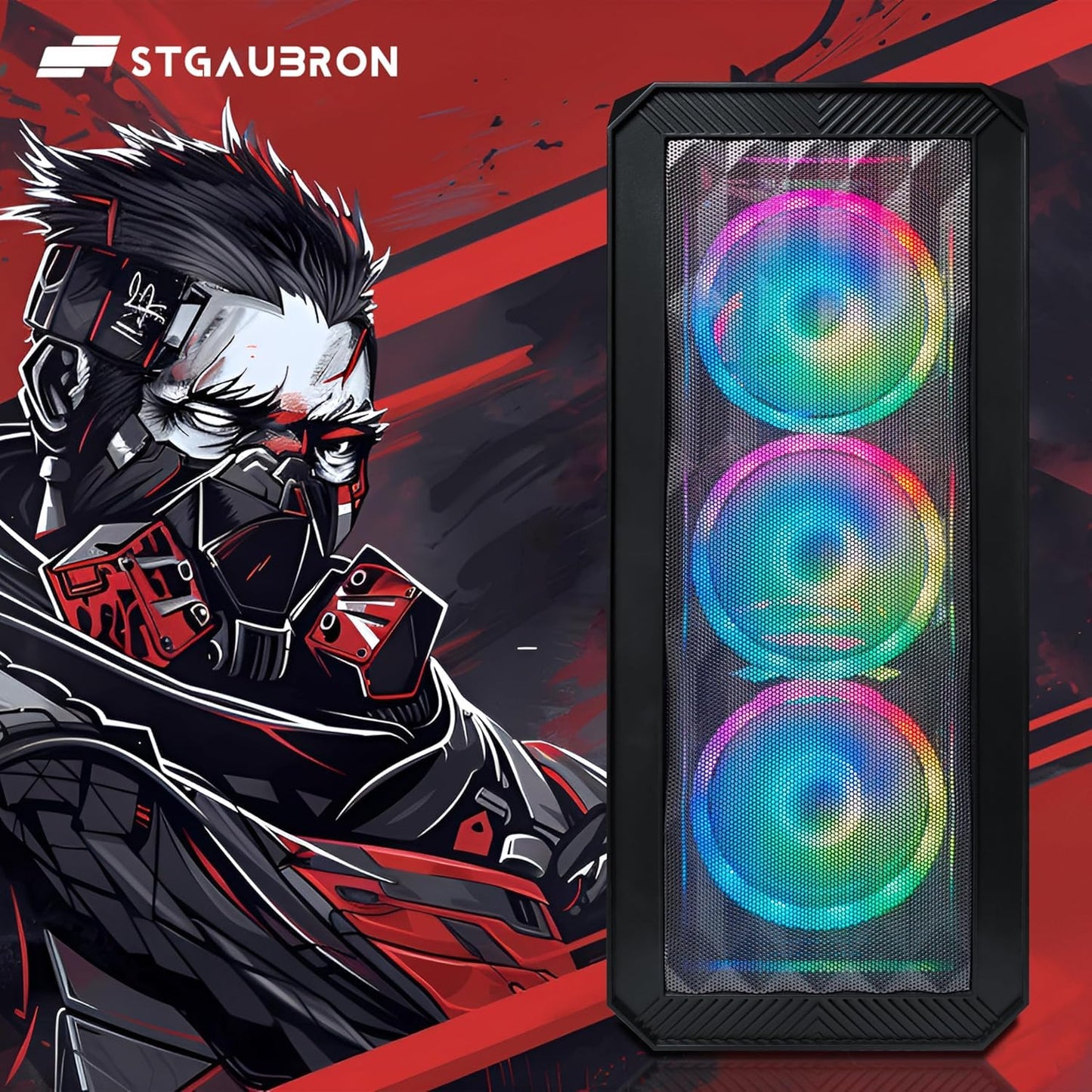 STGAubron Gaming Desktop PC Computer