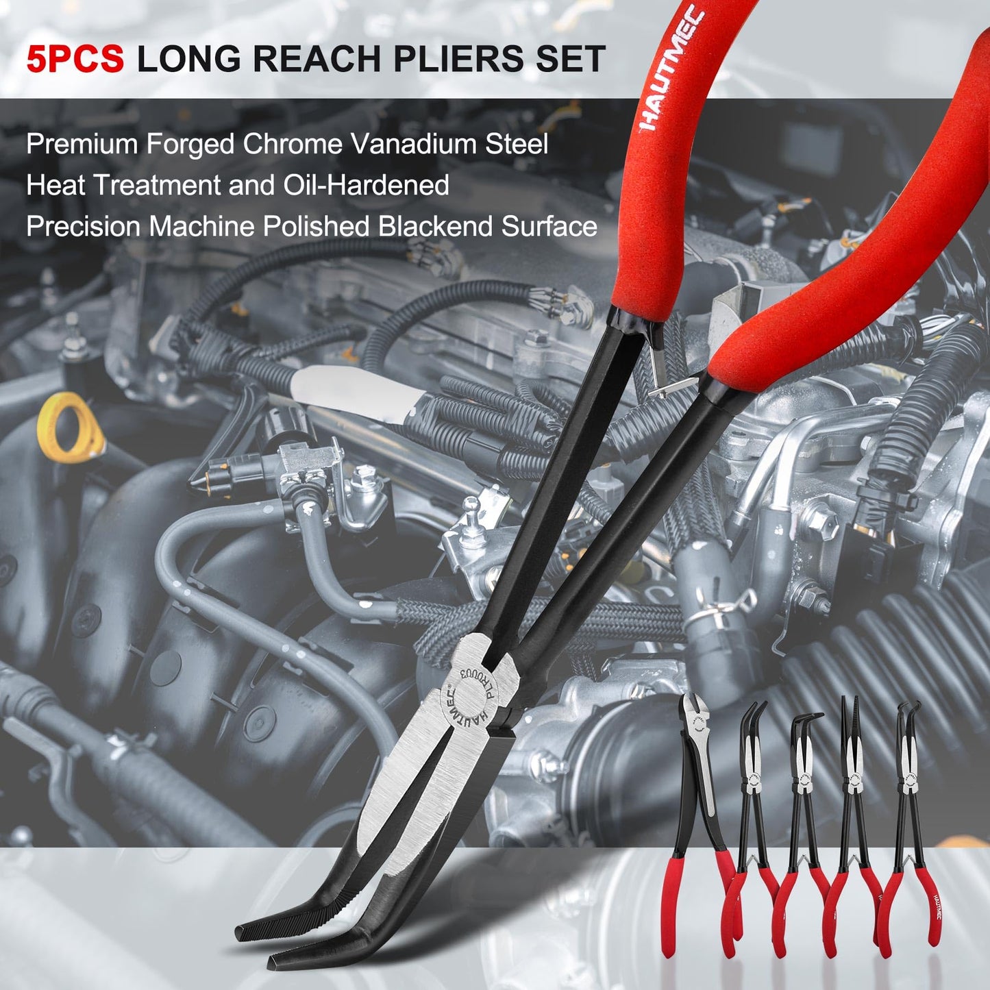 HAUTMEC Long Pliers Set
