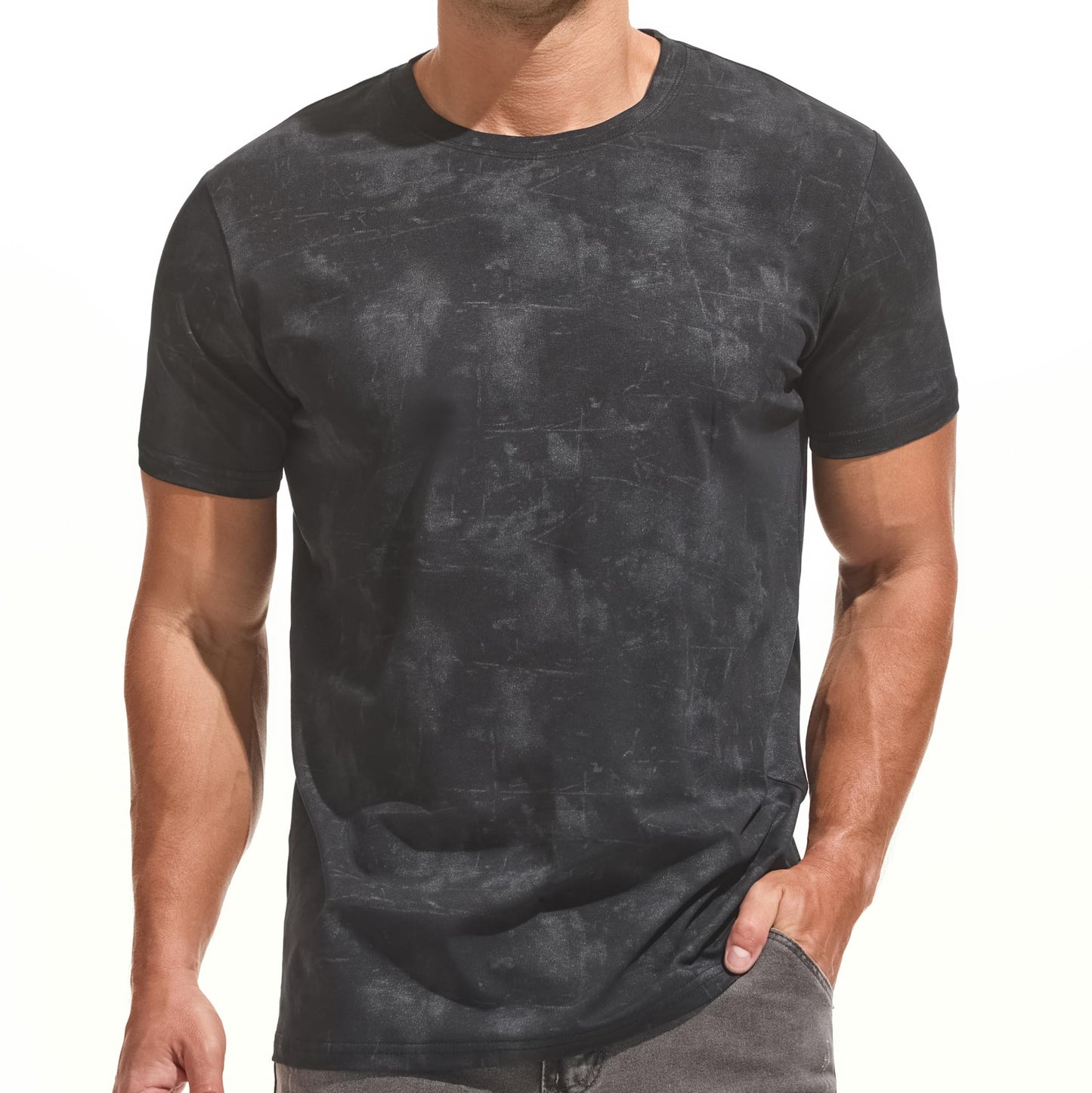 KLIEGOU Mens Hipster Hiphop Tees - Fashion Print T-Shirts