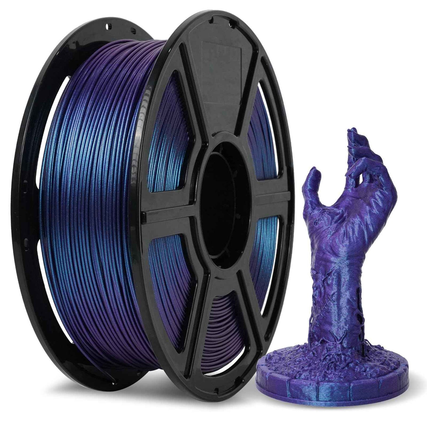 FLASHFORGE Matte PLA Filament 1.75mm +/- 0.02mm, Subdued Matte Surface 3D Printer Filament 1kg (2.2lbs) Spool, Excellent Printing Performance, Easy to Use for Most FDM 3D Printers