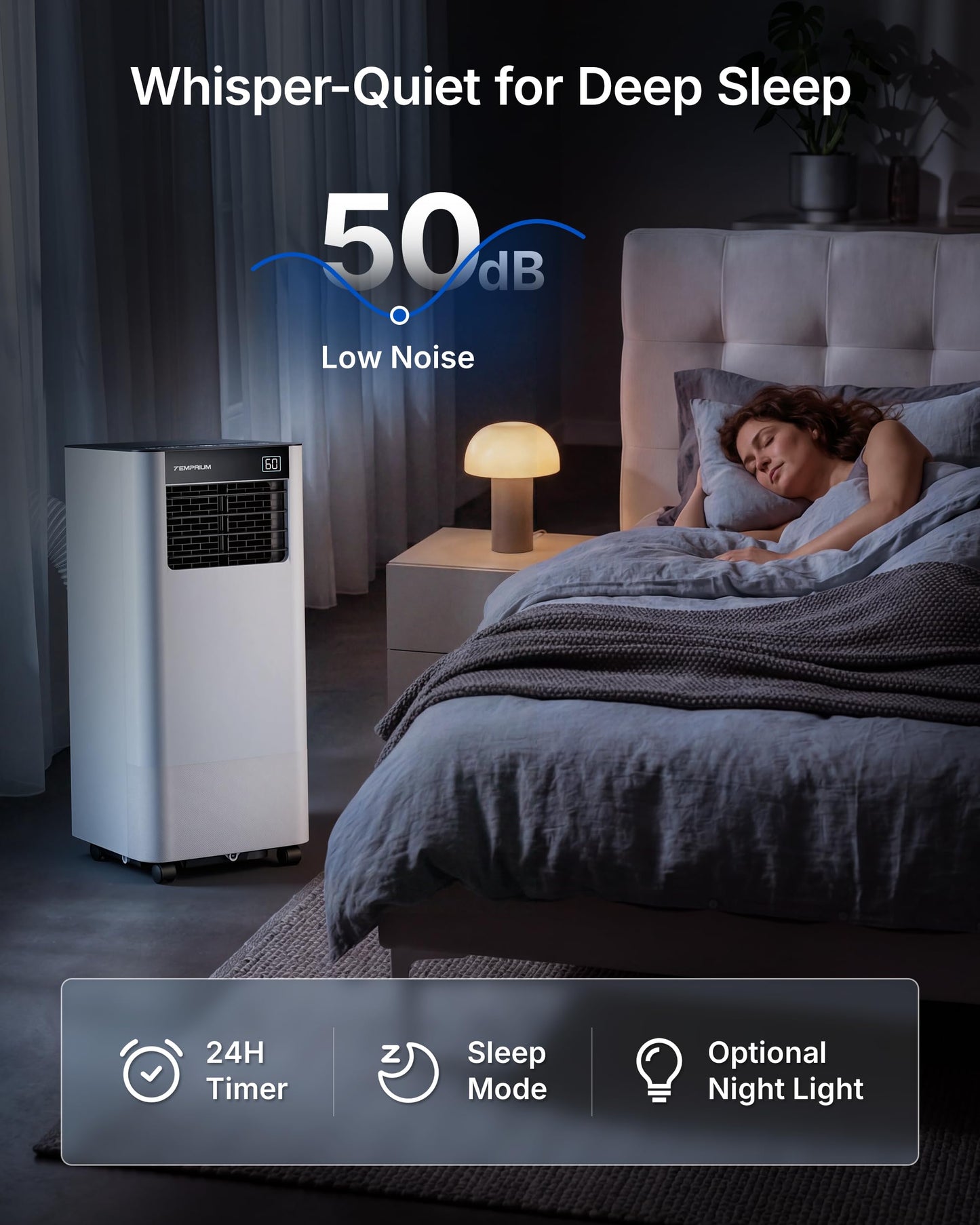 Temprium Portable Air Conditioners, PAC009-P2