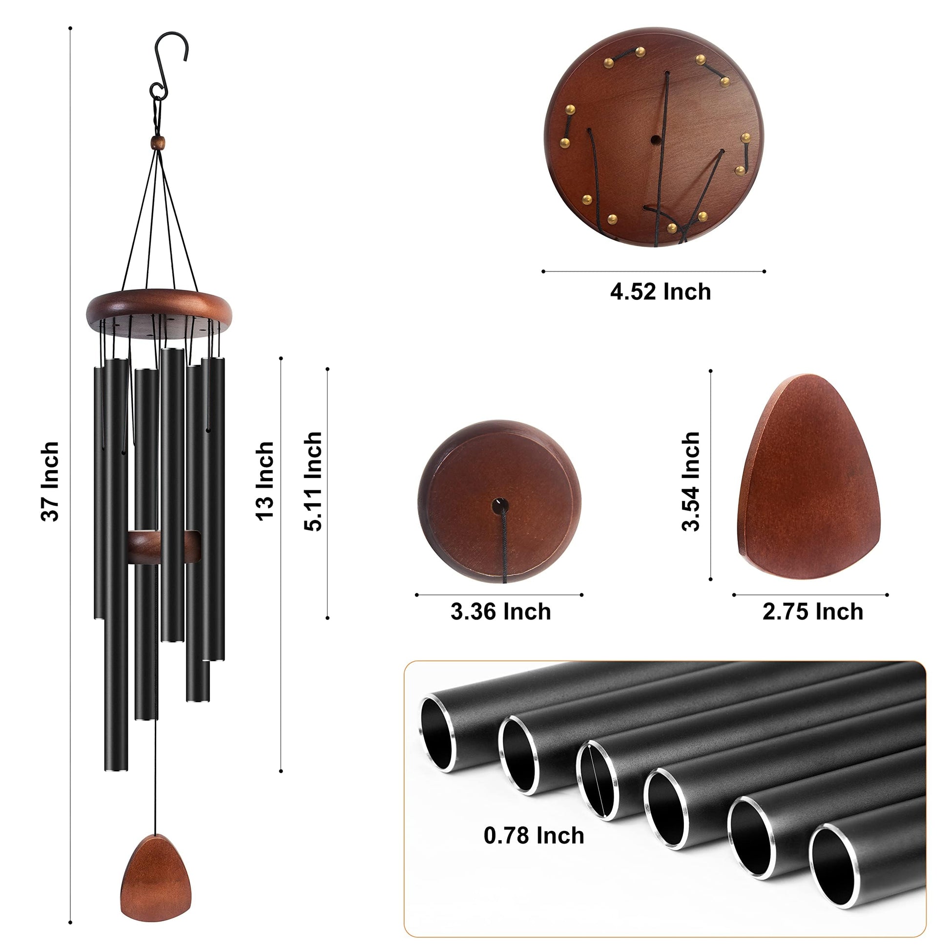 Classic Wind Chimes for Outside