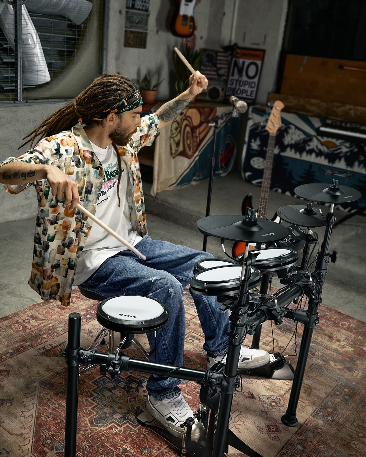 Donner Electric Drum Set DED-200