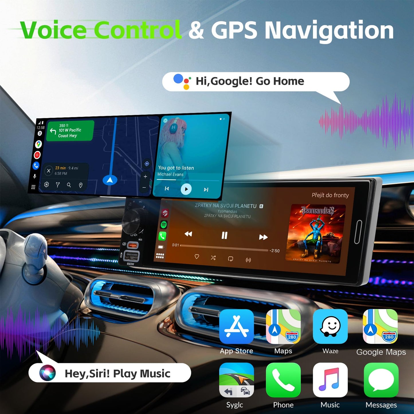 Single Din Car Stereo