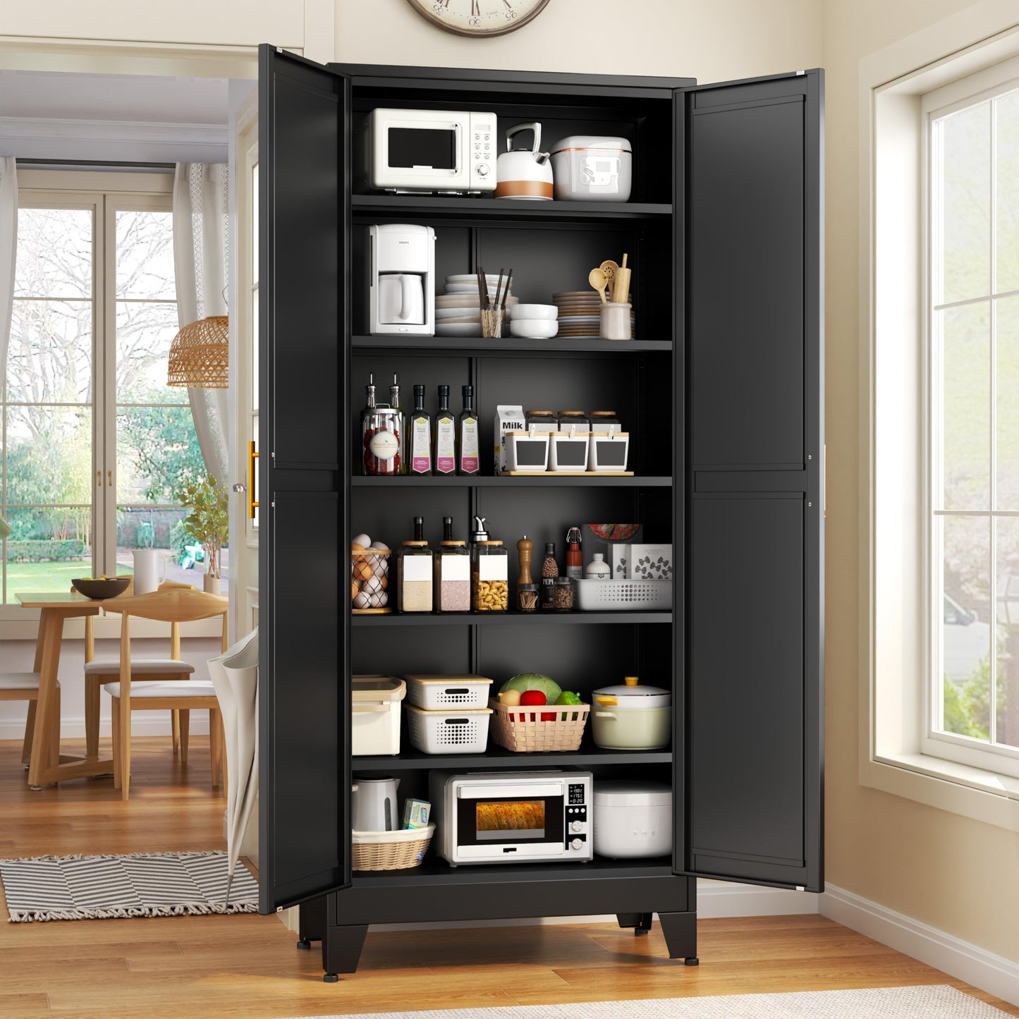 GAIOUS 2 Door Pantry Cabinet