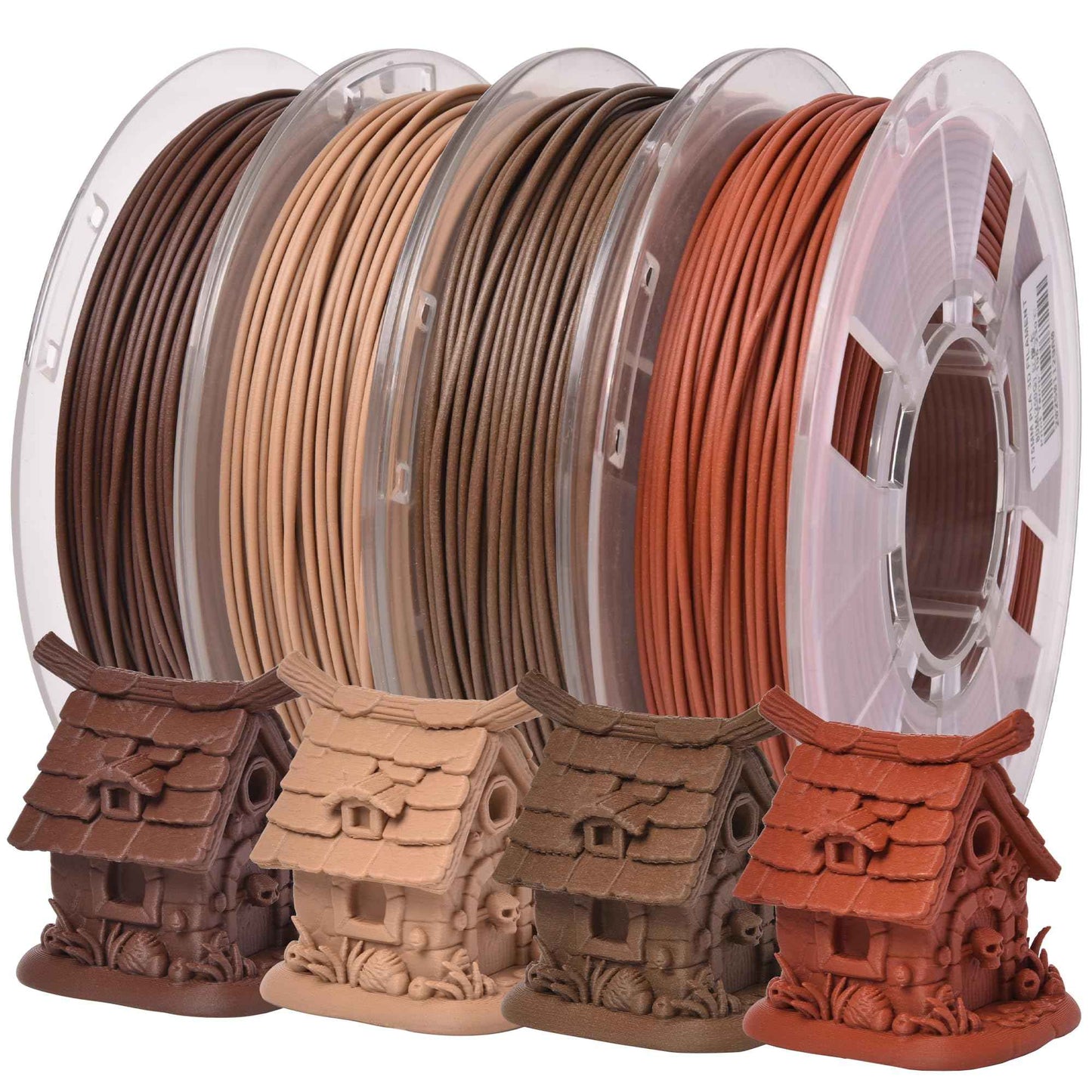 RAMBERY 4 Pack 3D Printer Filament